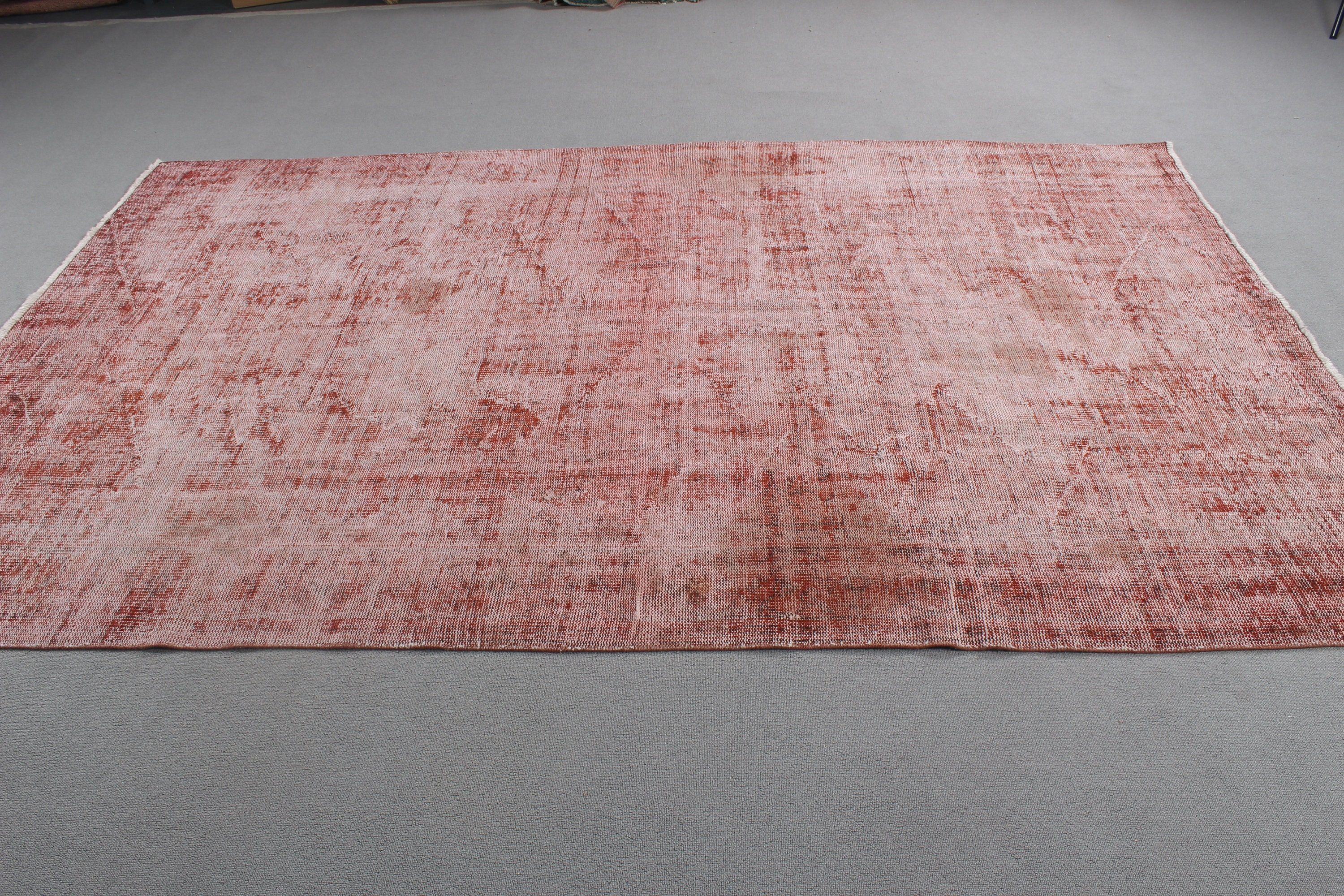 5.8x9.3 ft Large Rugs, Turkish Rug, Vintage Rug, Boho Rug, Floor Rugs, Handmade Rugs, Beige Home Decor Rugs, Bedroom Rug, Living Room Rug