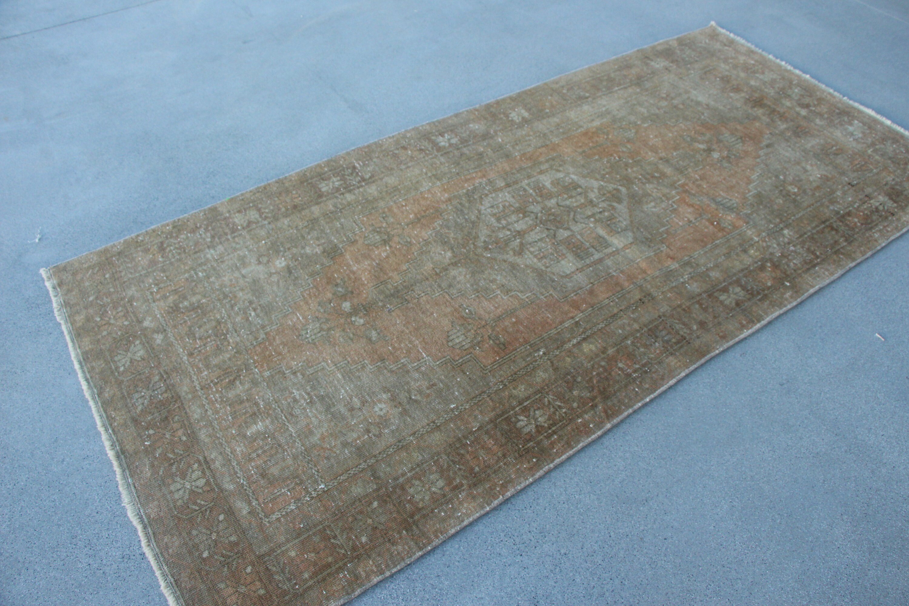 Yeşil Oryantal Halı, Ev Halı, 114x236 cm Oturma odası Halı, Nostaljik Halı, Ev Halı, Antik Halı, Ev Halı, Ev Halı, Mutfak Halı