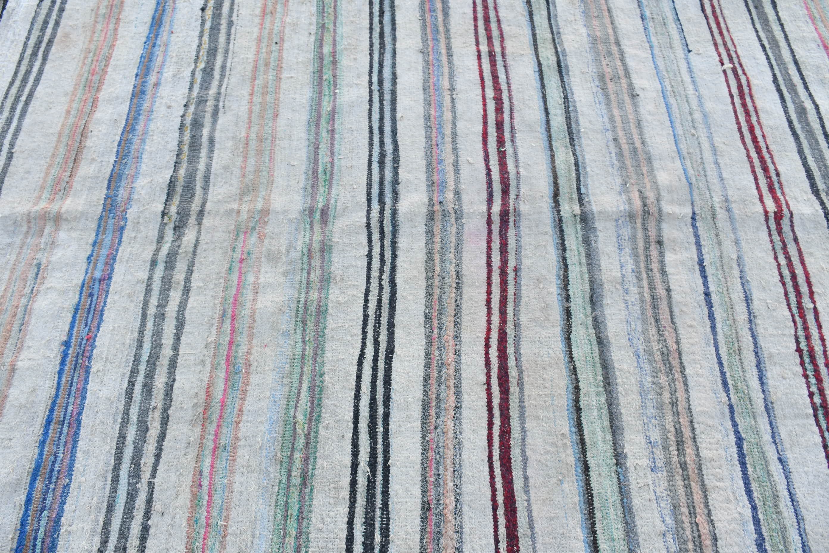 Kilim, Bej Yatak Odası Halıları, Oturma Odası Halıları, Oryantal Halı, 5.1x11.8 ft Büyük Halı, Salon Halısı, Türk Halısı, Vintage Halı, Havalı Halılar