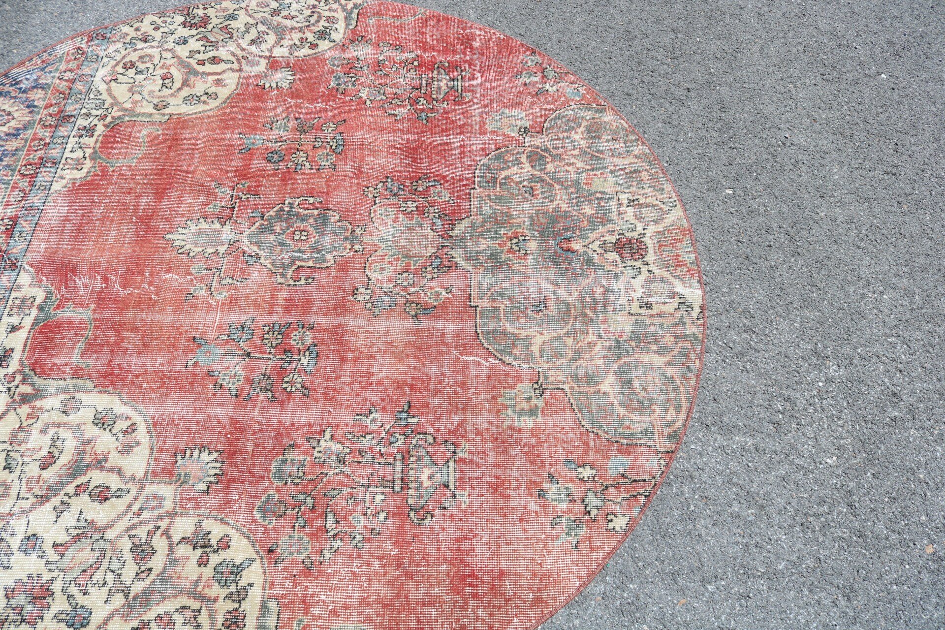 Turkish Rug, Nursery Rugs, 5.5x5.6 ft Area Rugs, Vintage Decor Rugs, Rugs for Nursery, Bedroom Rug, Indoor Rug, Vintage Rug, Colorful Rug