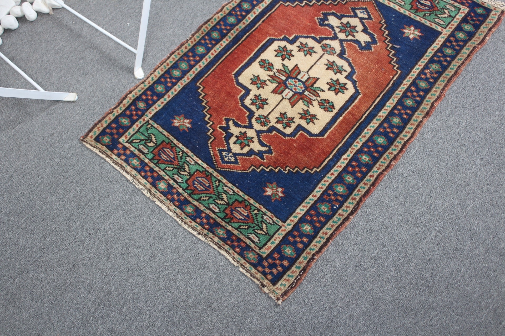 Yatak Odası Halıları, Araba Paspas Halıları, Vintage Halı, Yatak Odası Halısı, Yer Halısı, Kırmızı 2x2.9 ft Küçük Halı, Türk Halıları, Kapı Paspas Halısı