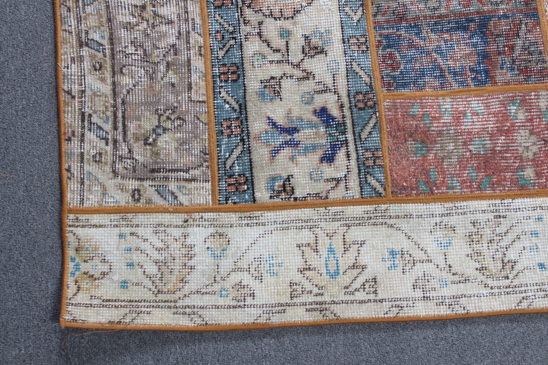 Türk Halıları, Mutfak Halıları, Vintage Halı, Gökkuşağı Soğuk Halı, 3,8x9,7 ft Runner Halıları, Sanat Halısı, Fas Halıları, Oryantal Halı, Koridor Halıları