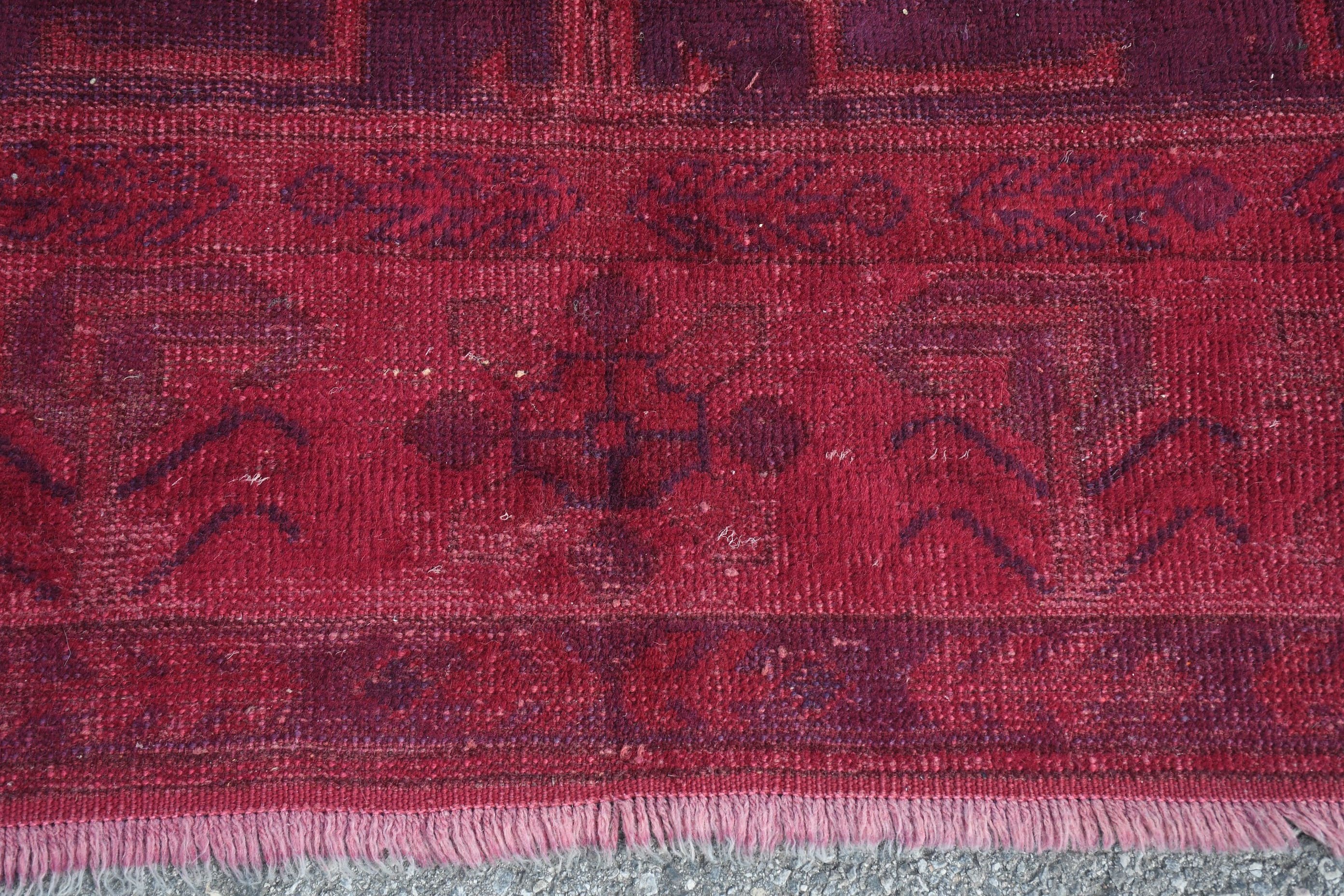 Antique Rugs, Floor Rug, Vintage Decor Rug, Salon Rug, 6.9x9.2 ft Large Rug, Living Room Rug, Vintage Rug, Red Antique Rugs, Turkish Rug