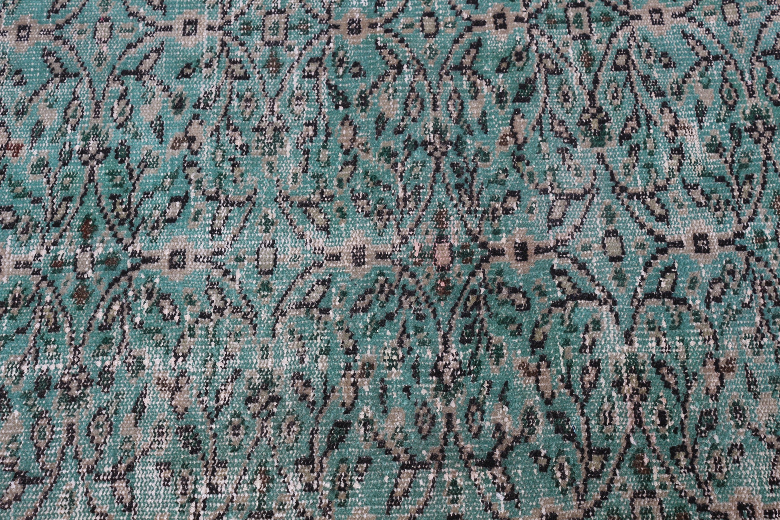 Yeşil Yün Halı, Mutfak Halı, 131x132 cm Antre Halı, Antik Halı, Türk Halı, Mutfak Halı, Ev Halı, Giriş Halı, Yatak odası Halı, Ev Halı