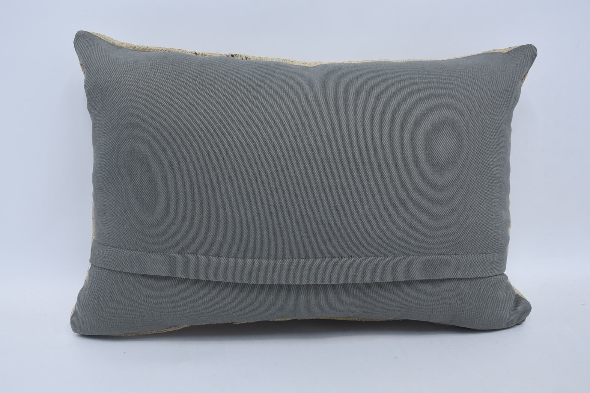 Turkish Pillow, Vintage Pillow, 16"x24" Beige Pillow, Wholesale Pillow Cover, Southwestern Cushion Case, Kilim Pillow