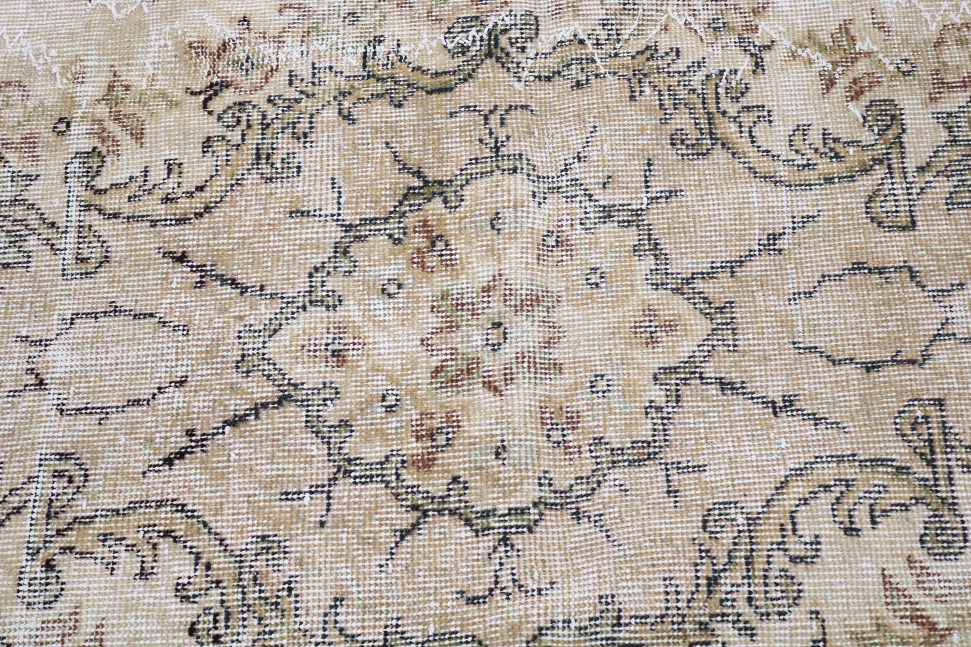 Pastel Rug, Turkish Rug, Floor Rug, Living Room Rug, Oushak Rug, Dining Room Rug, Vintage Rug, Rugs for Salon, 5.6x9.2 ft Large Rug