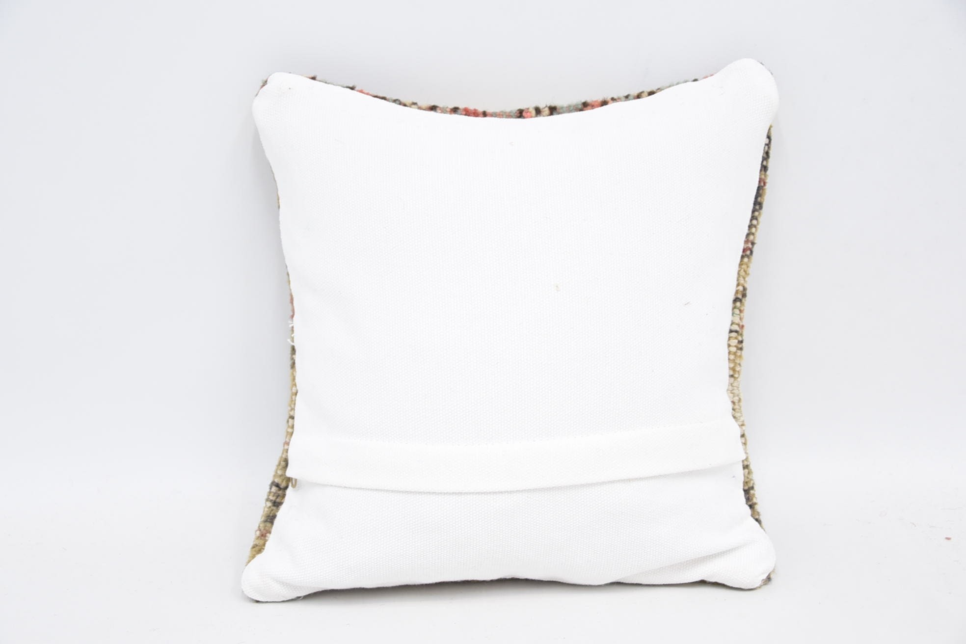 Gift Pillow, Boho Pillow, Ethnic Pillow Cover Cushion, Ethnic Pillow Cover Pillow Sham, 12"x12" Beige Pillow Case, Vintage Pillow