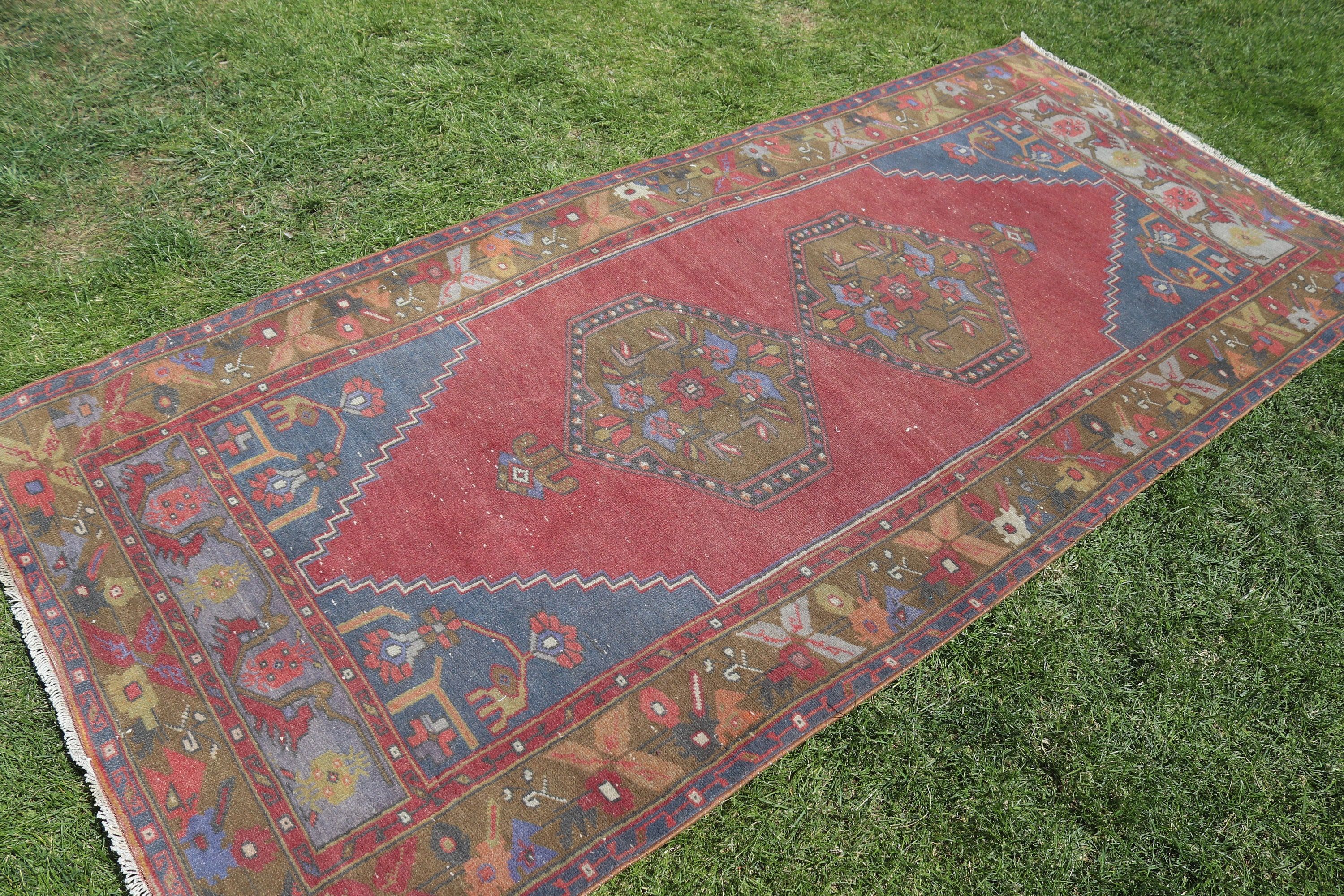 Etnik Halı, Türk Halısı, Yemek Odası Halısı, Kırmızı Yer Halıları, Geometrik Halılar, Vintage Halılar, 3,6x8 ft Alan Halıları, Boho Bölgesi Halıları, Boho Halısı