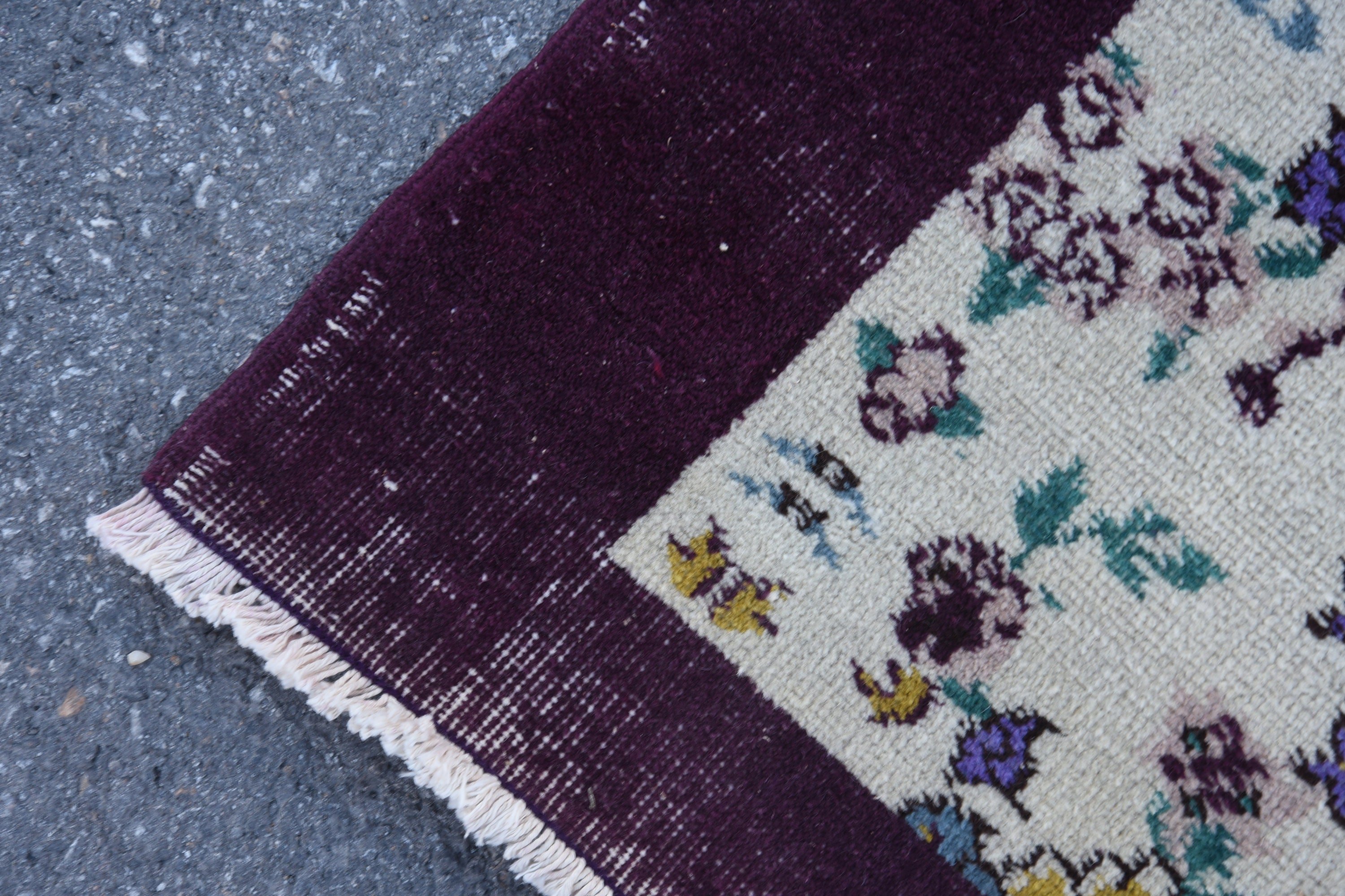 Living Room Rugs, Art Rug, Oushak Rug, 3.8x6.9 ft Area Rug, Colorful Rug, Handmade Rugs, Vintage Rug, Turkish Rug, Rugs for Nursery
