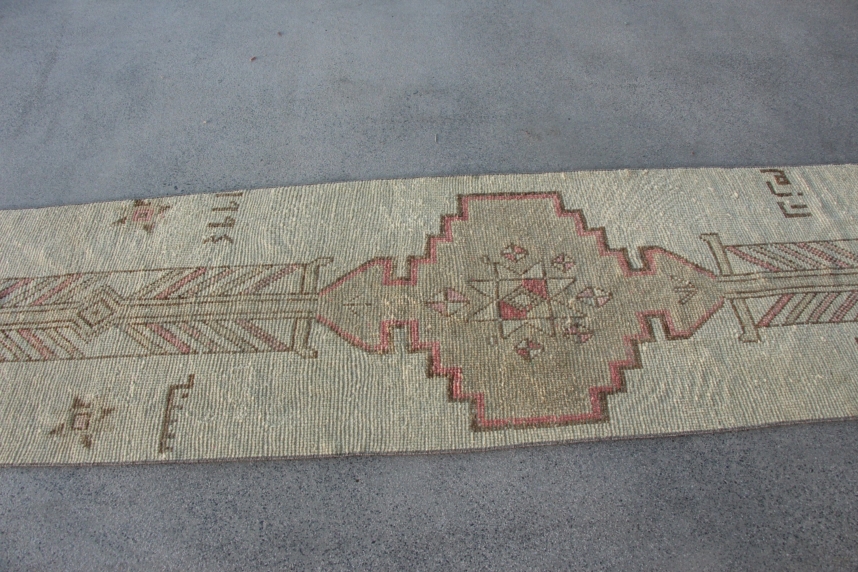 Koridor Halısı, Vintage Halı, Sevimli Halılar, Antika Halı, Bej Mutfak Halısı, Fas Halısı, 2.6x11.2 ft Yolluk Halısı, Merdiven Halıları, Türk Halısı