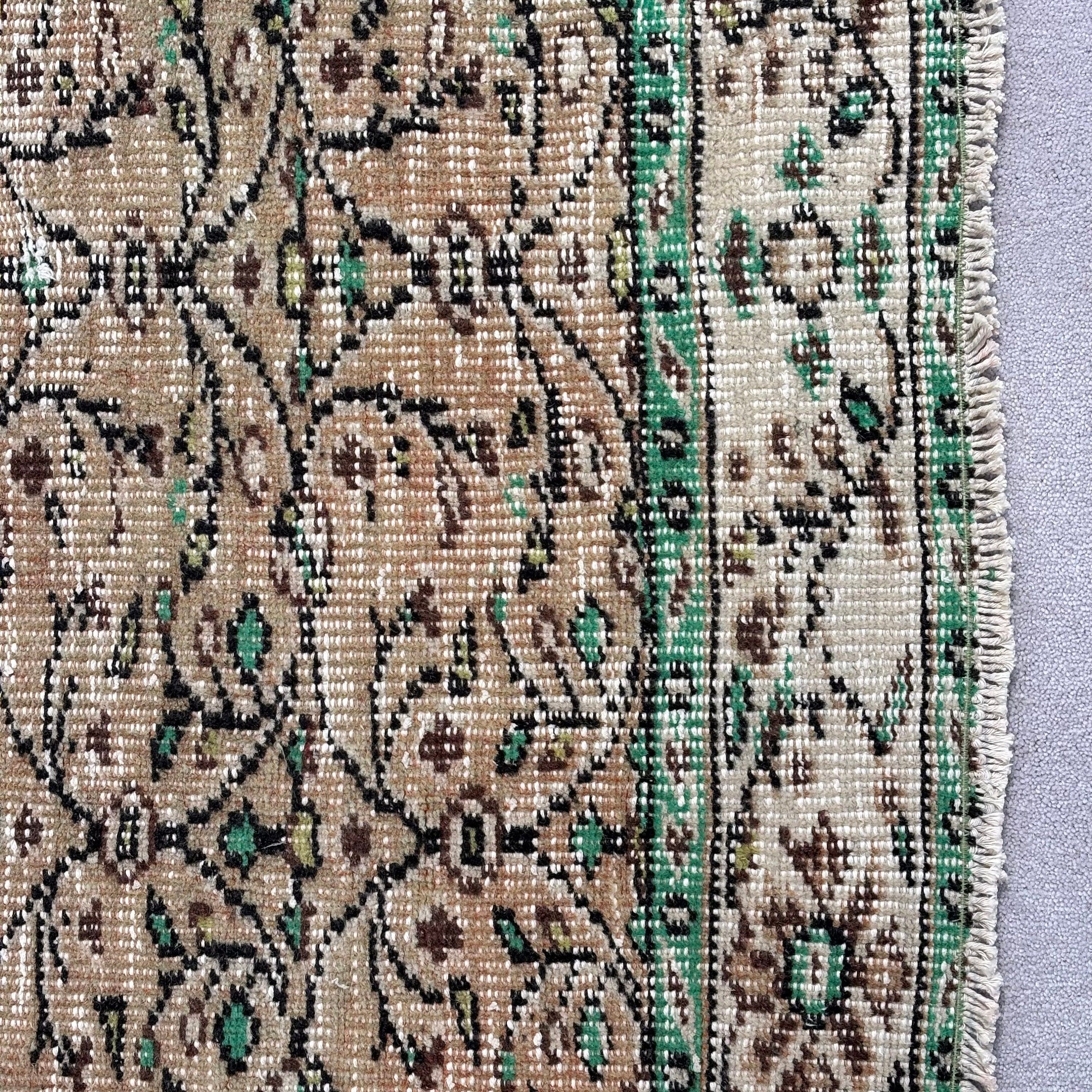 Vintage Halılar, Türk Halısı, Büyük Oushak Halıları, Mutfak Halısı, Büyük Boho Halısı, 5,7x8,8 ft Büyük Halılar, Kahverengi Antika Halı, Antika Halılar