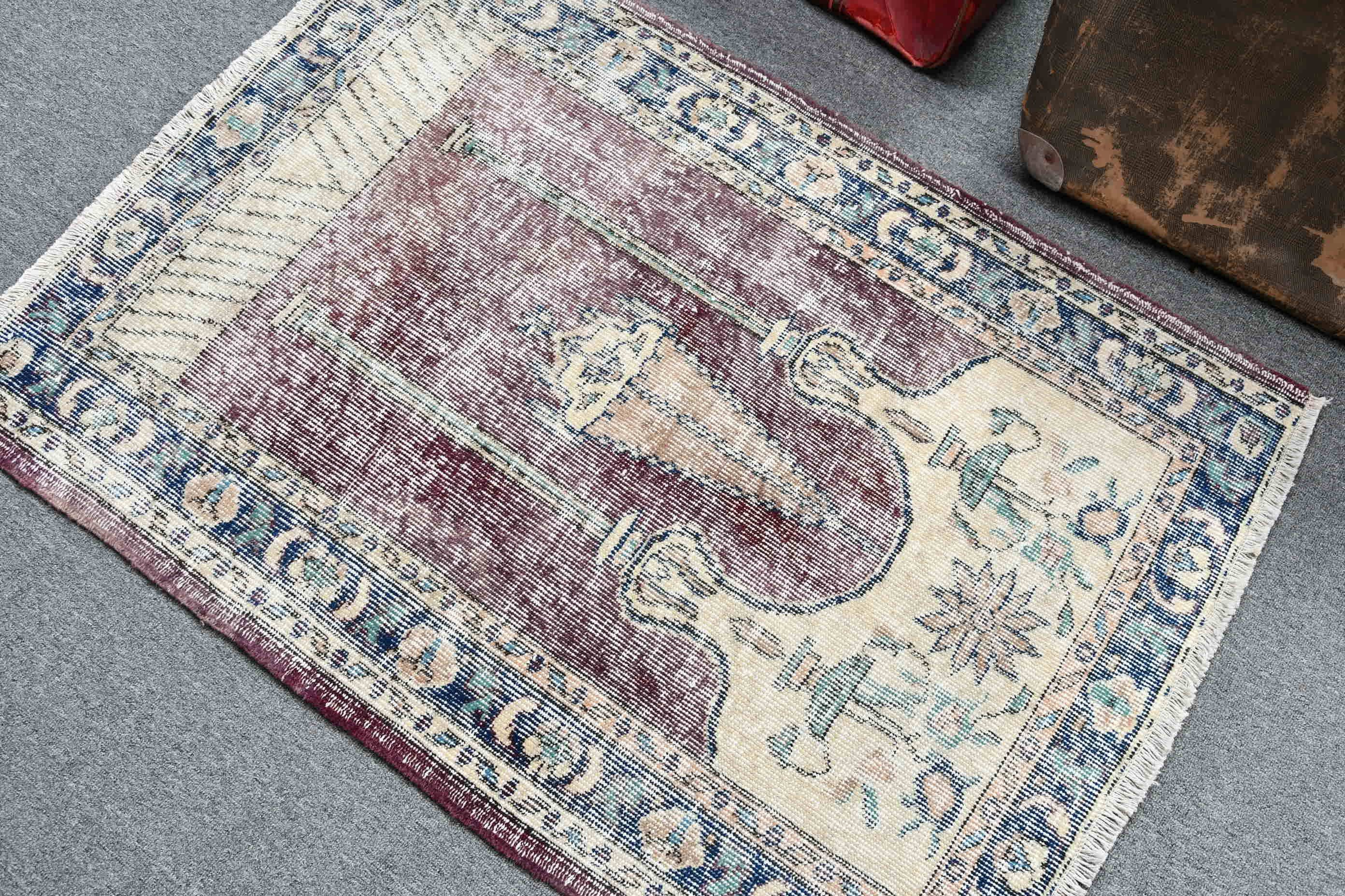 Vintage Halılar, Oryantal Halılar, Kırmızı Fas Halısı, 2,7x3,7 ft Küçük Halılar, Araba Paspası Halıları, Banyo Halısı, Türk Halıları, Çocuk Halısı, Fas Halısı