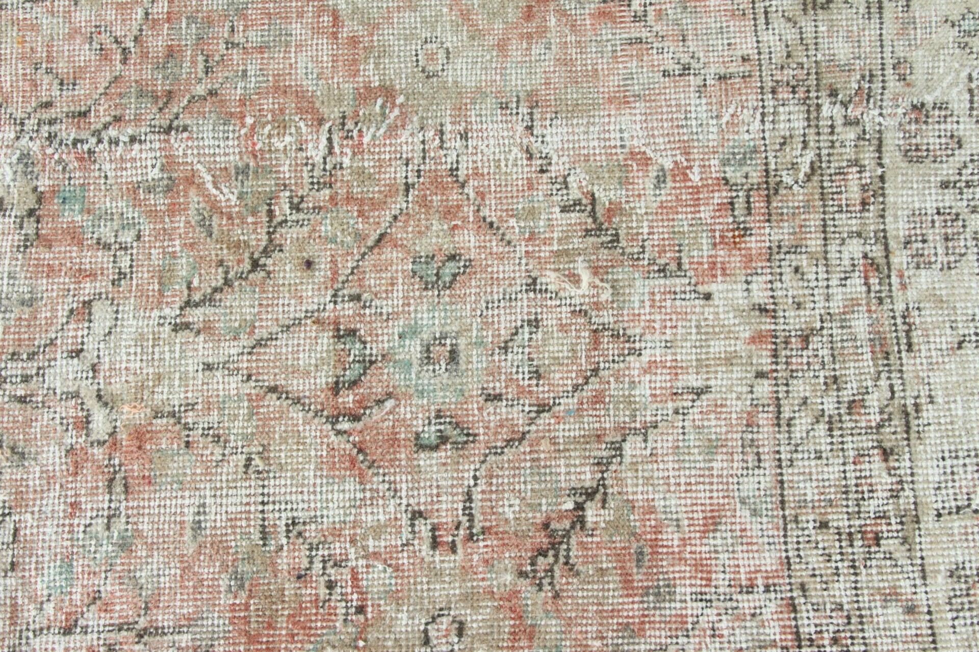 Vintage Halı, 1.7x3.1 ft Küçük Halı, Mutfak Halıları, Türk Halısı, Sevimli Halılar, Araba Paspas Halıları, Çocuk Halısı, Kahverengi Anadolu Halısı