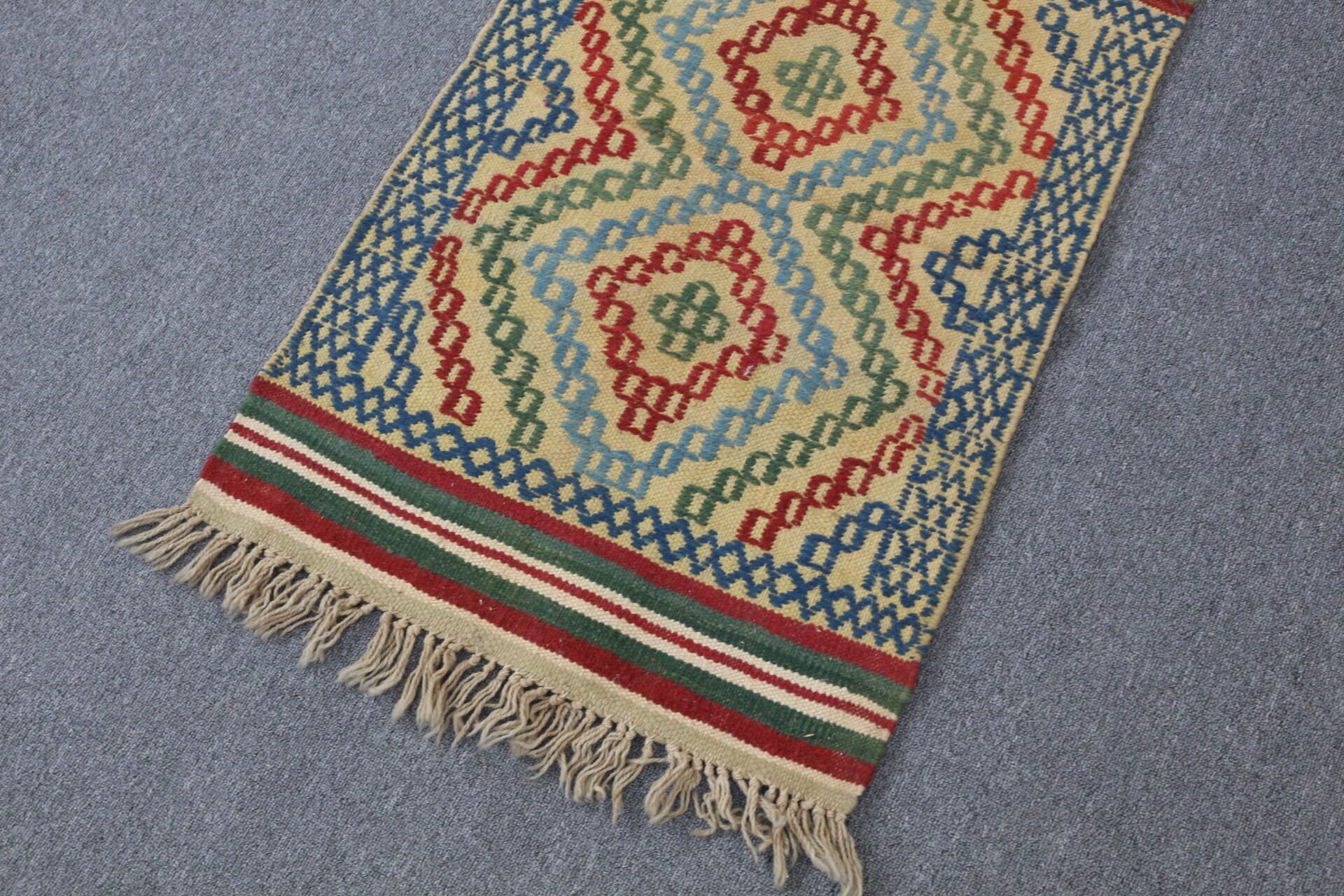 Tribal Rug, Kilim, Vintage Rug, Anatolian Rug, Bedroom Rug, Beige Moroccan Rug, Bath Rug, Moroccan Rugs, 1.9x3.1 ft Small Rugs, Turkish Rug