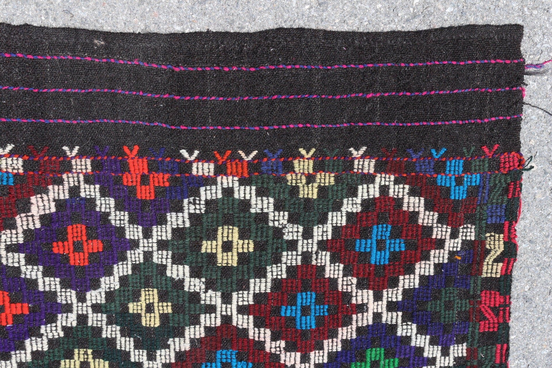 Yemek Odası Halısı, Oturma Odası Halısı, Türk Halıları, Siyah Yatak Odası Halıları, Vintage Halı, Kilim, 6.5x10.2 ft Büyük Halı, Yatak Odası Halıları, Antika Halılar