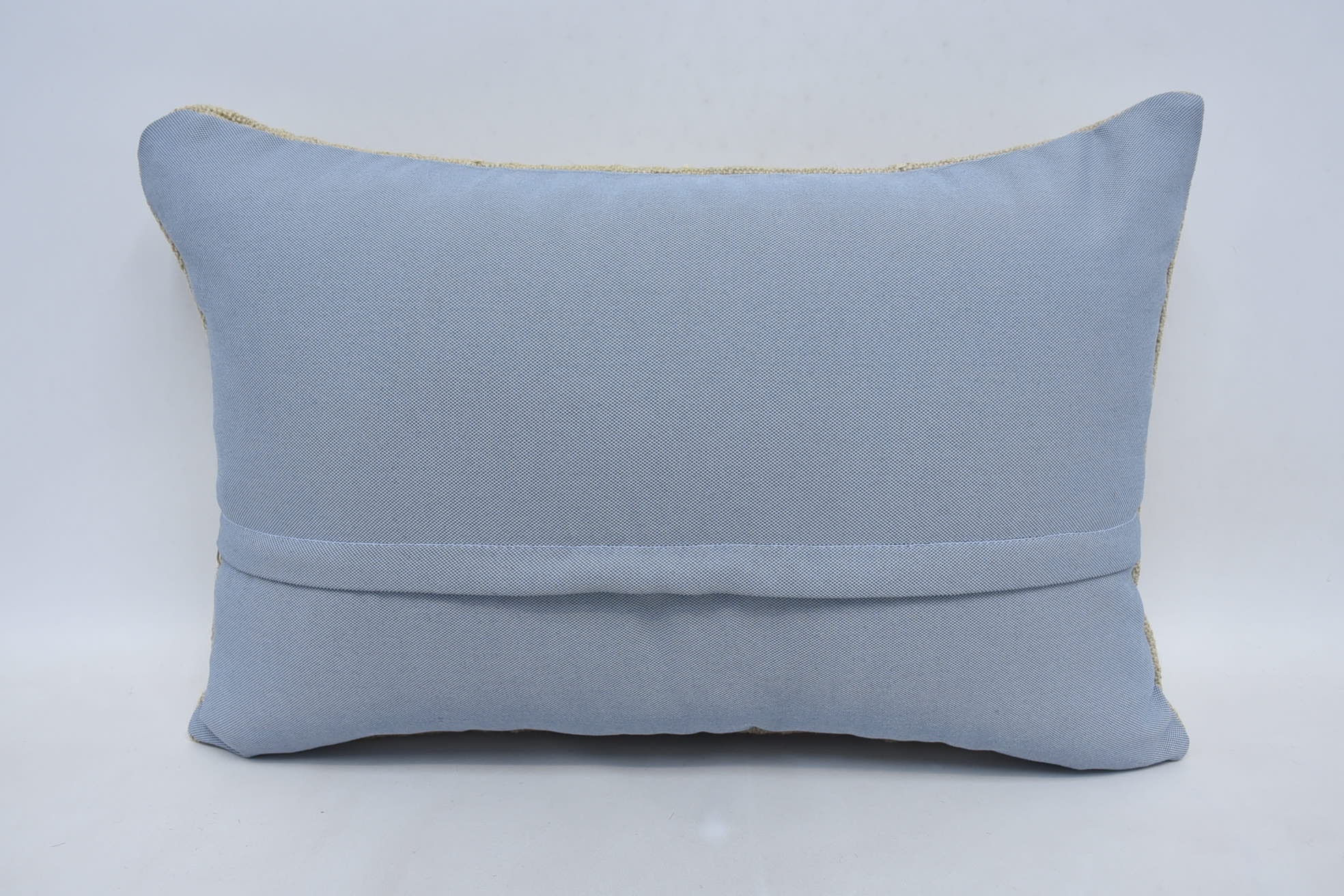 Antique Pillows, Turkish Kilim Pillow, Kilim Pillow Cover, Aesthetic Pillow Cover, 16"x24" Beige Cushion Case, Tribal Pillow Cover