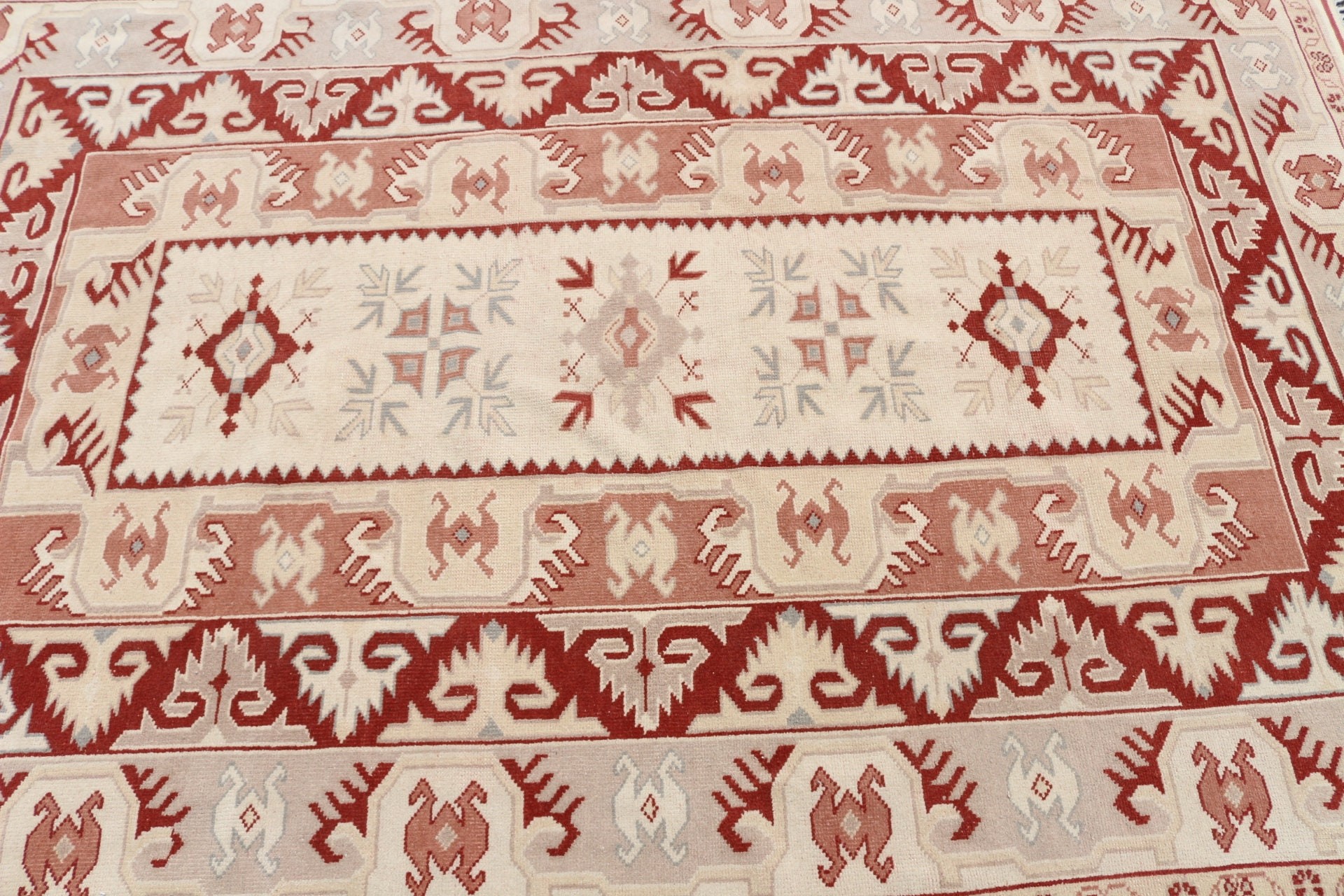 Oturma Odası Halısı, İç Mekan Halıları, Türk Halısı, Oryantal Halı, Kırmızı Soğuk Halı, Vintage Halılar, Yemek Odası Halıları, 5x7,7 ft Alan Halısı, Soğuk Halılar