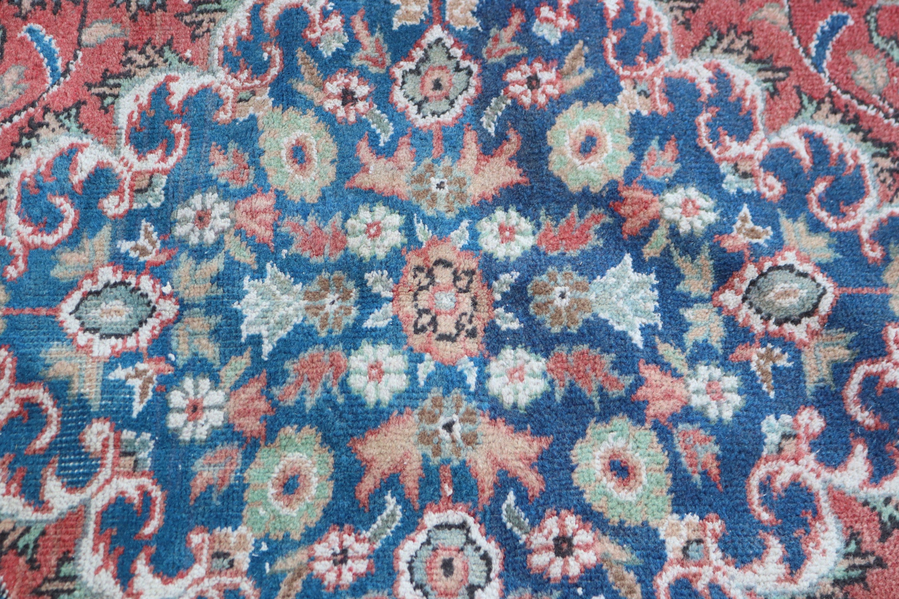 Kırmızı Mutfak Halıları, Türk Halıları, Vintage Halılar, Oryantal Halılar, Büyük Vintage Halılar, Büyük Oushak Halı, Harika Halılar, 6.6x10 ft Büyük Halı, Boho Halı