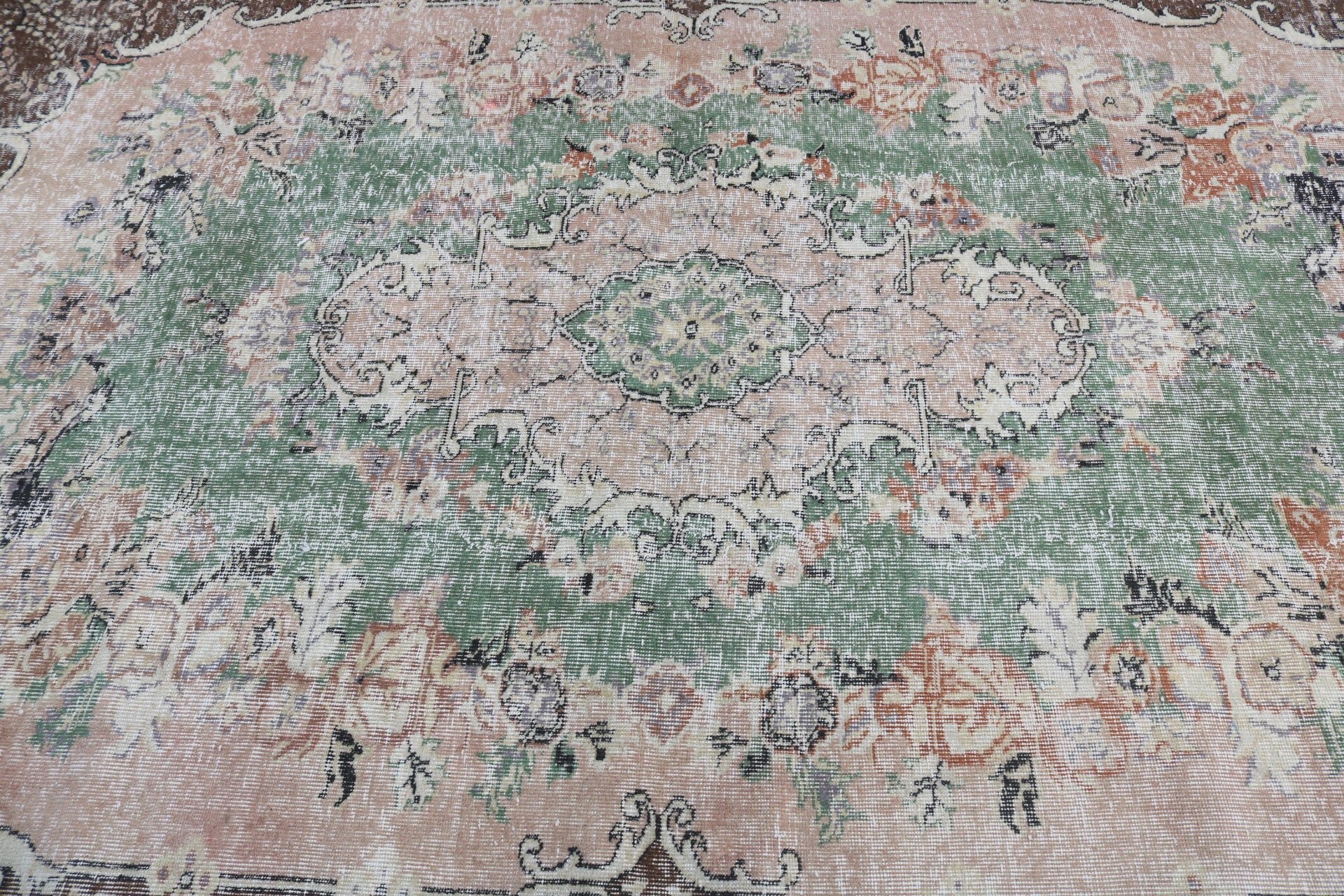 Yatak Odası Halısı, Turuncu Ev Dekor Halısı, Düz Dokuma Halılar, Geometrik Halı, 5.9x9.1 ft Büyük Halı, Türk Halısı, Büyük Boho Halısı, Vintage Halı