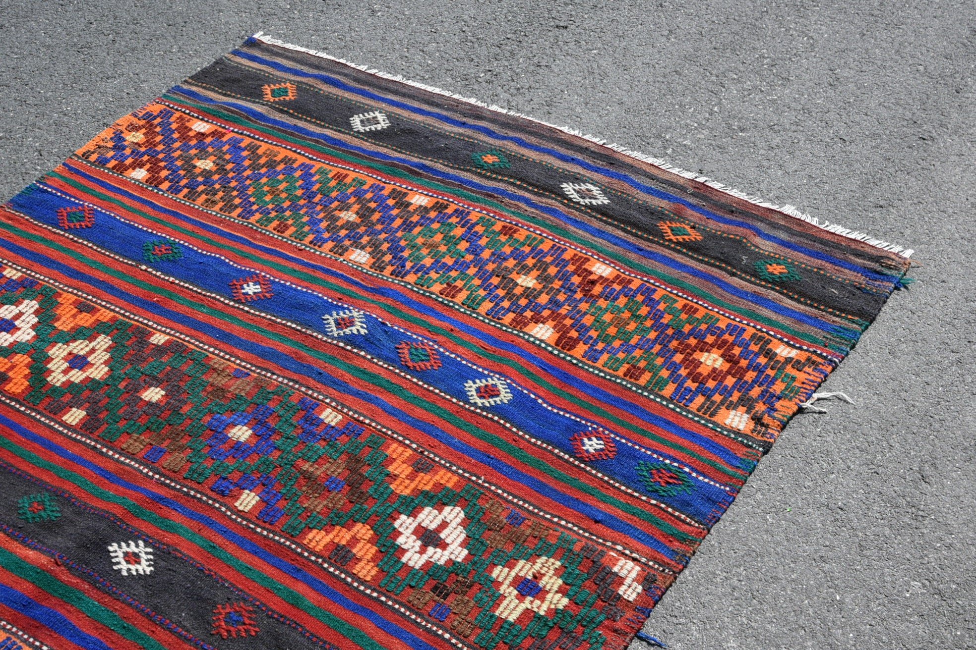 Oturma Odası Halıları, Yemek Odası Halısı, Vintage Halı, Mutfak Halısı, Oushak Halısı, Kilim, 4.6x10.1 ft Büyük Halılar, Yatak Odası Halısı, Türk Halısı