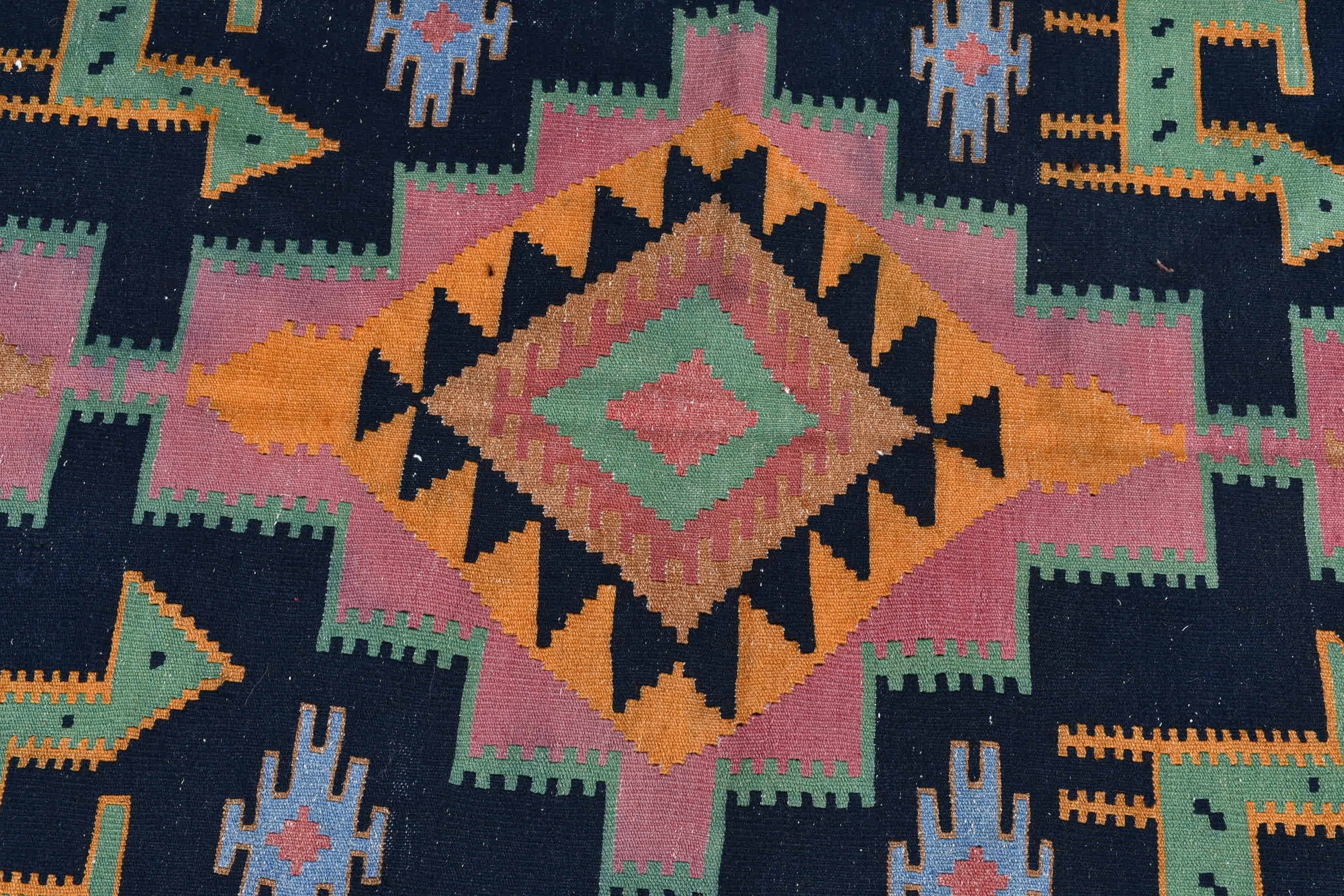 Fas Halısı, Pastel Halı, Türk Halısı, Oturma Odası Halıları, Salon Halısı, Oushak Halısı, Vintage Halılar, Kilim, Pembe Antika Halı, 5.5x9.7 ft Büyük Halı