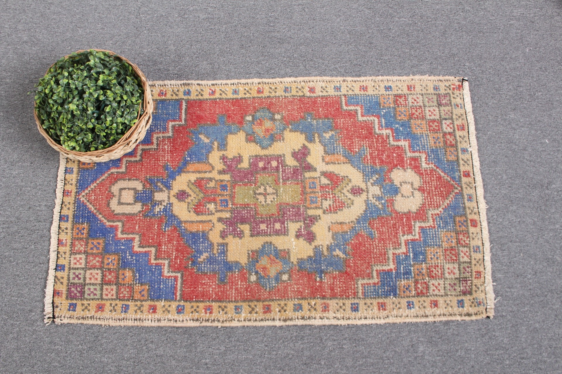 Türk Halıları, Ev Dekor Halıları, Kırmızı Yer Halısı, 1.8x2.9 ft Küçük Halı, Araba Paspası Halıları, Vintage Halı, Yatak Odası Halıları, Mutfak Halısı, Çocuk Halıları