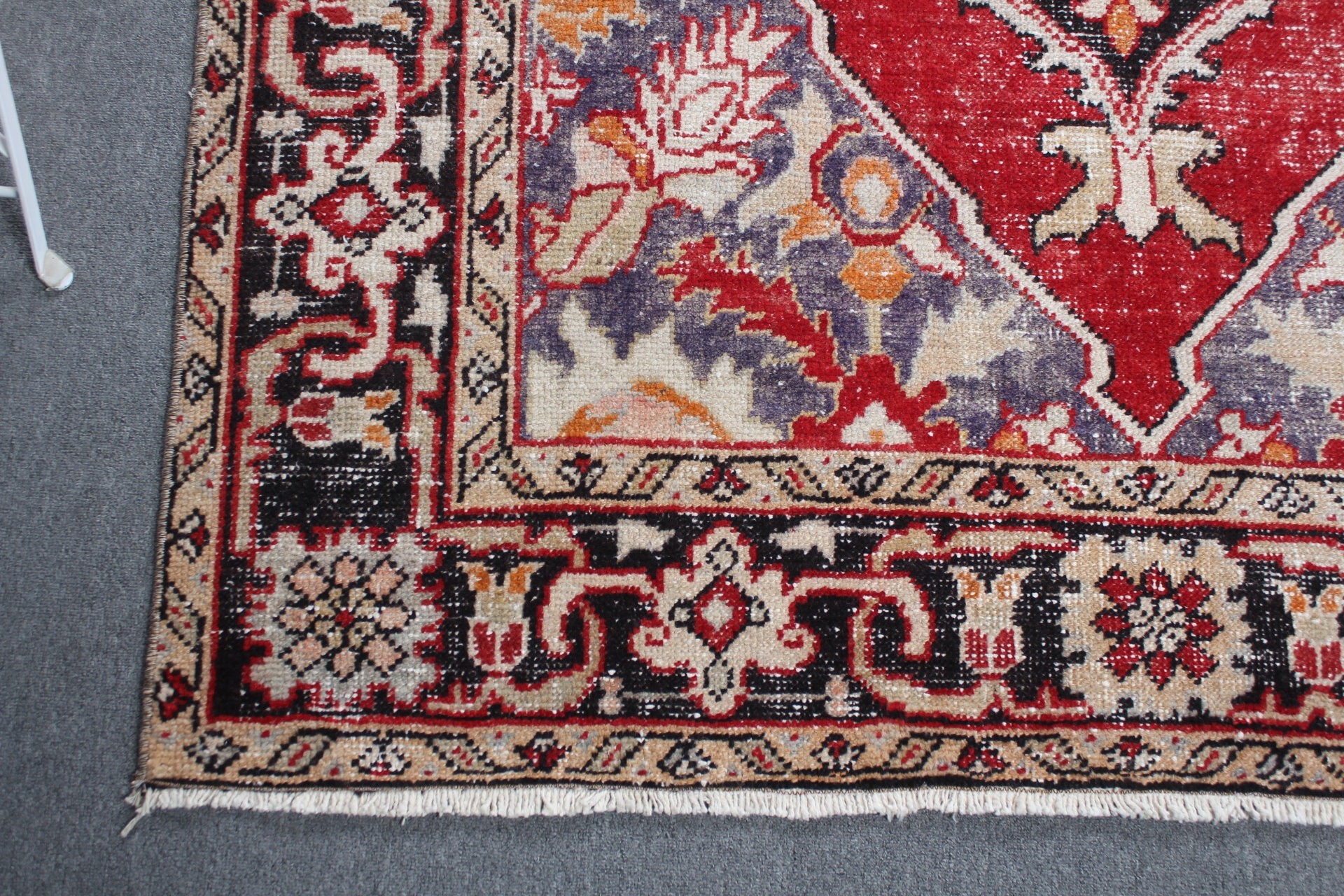 Floor Rug, Bedroom Rug, Antique Rug, Salon Rug, 4.9x8.8 ft Large Rugs, Turkish Rugs, Red Antique Rugs, Old Rug, Vintage Rugs, Anatolian Rug