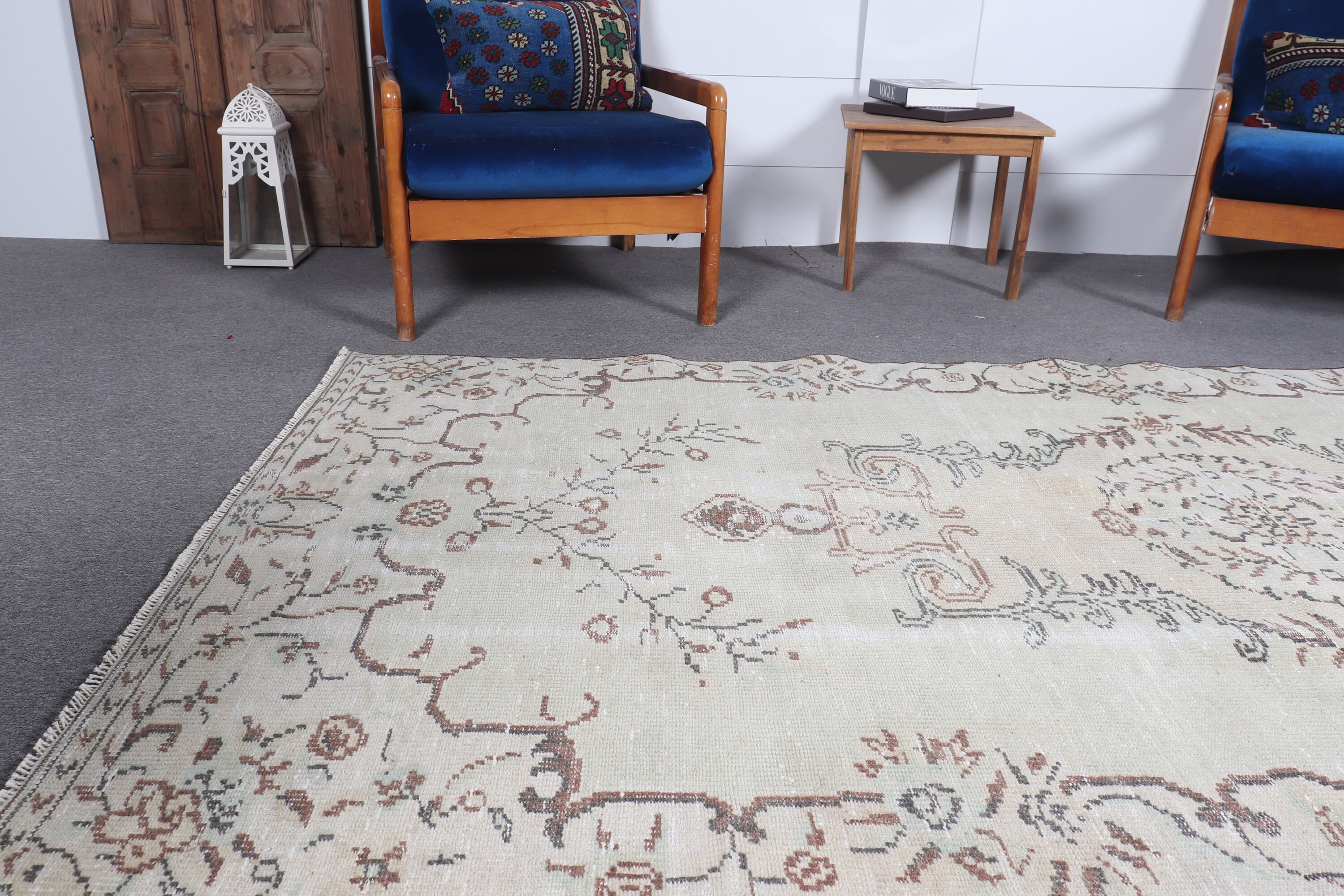Living Room Rug, Vintage Rug, Turkish Rug, Kitchen Rug, Dining Room Rugs, 4.5x8.4 ft Area Rugs, Green Cool Rugs, Anatolian Rug, Old Rug