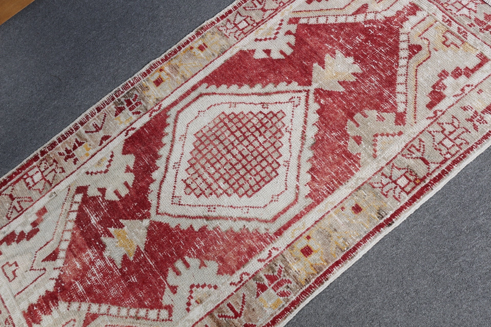 Turkish Rugs, Floor Rug, Rugs for Car Mat, Entry Rugs, Beige Wool Rug, Nursery Rugs, Vintage Rugs, Oushak Rug, 2.4x4.9 ft Small Rug