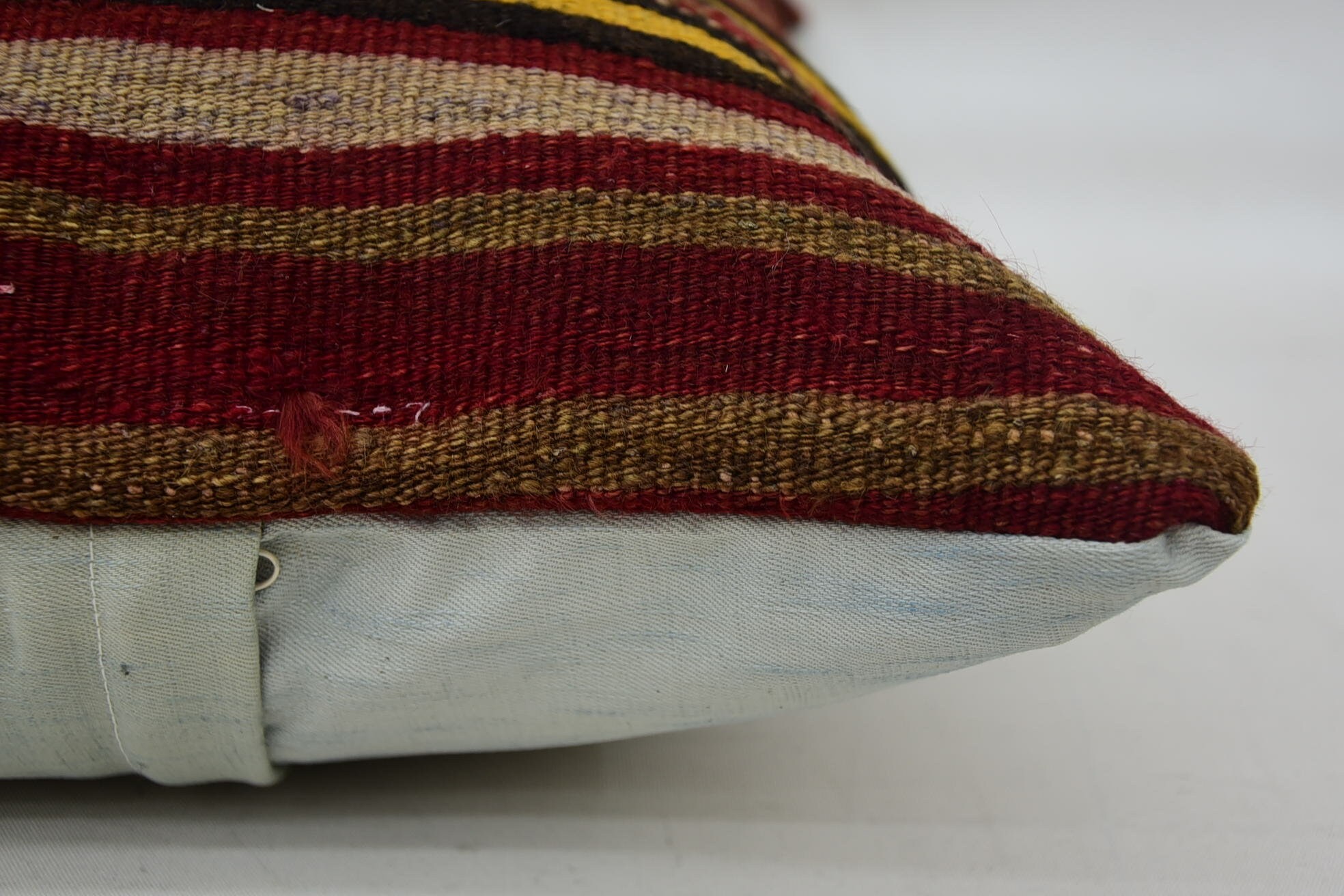 Aztec Pillow Case, Pillow for Couch, Pet Pillow, Nautical Throw Pillow Sham, 16"x24" Red Pillow, Vintage Pillow, Handmade Kilim Cushion