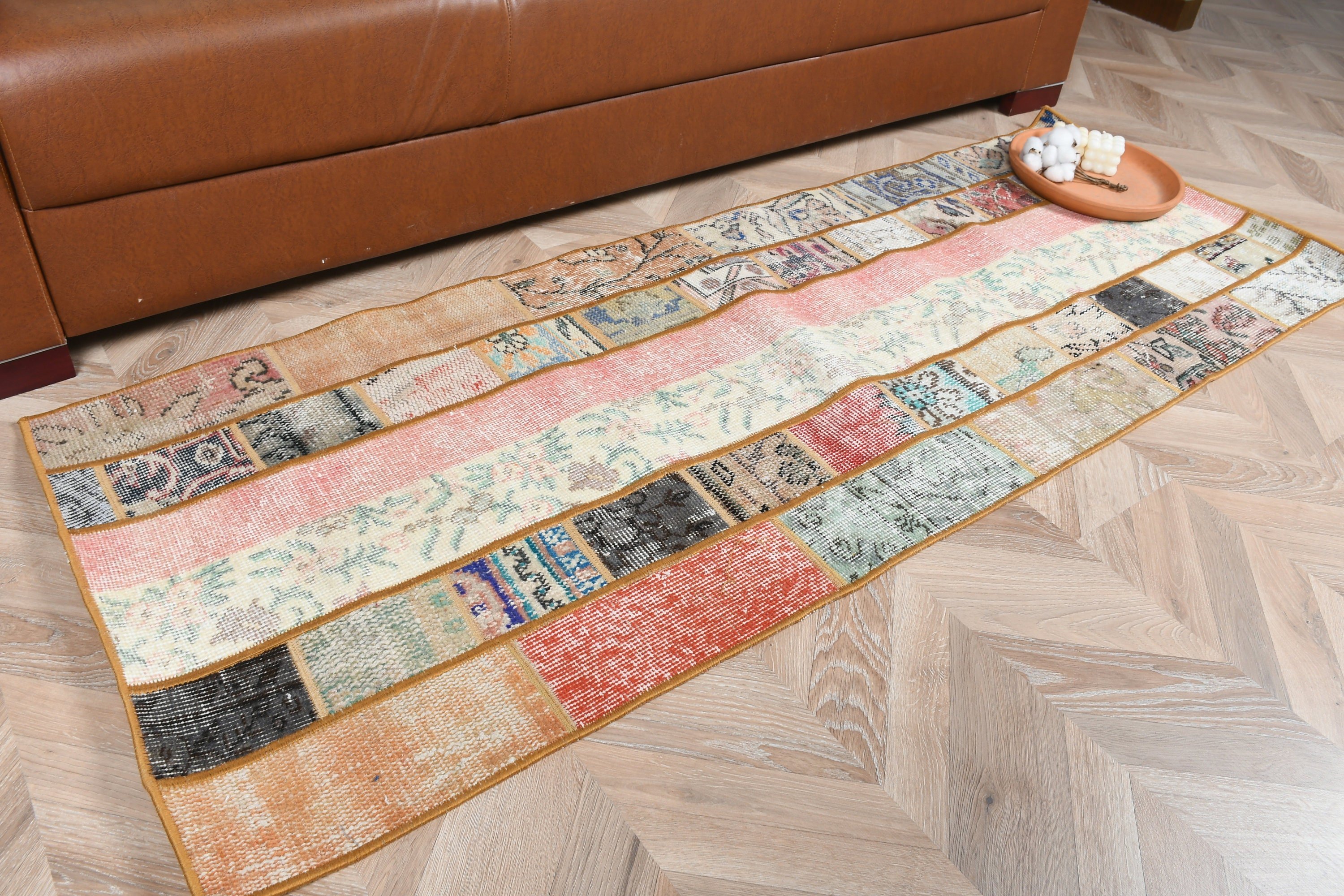 Vintage Halı, Koridor Halıları, Merdiven Halıları, 2.2x5.9 ft Runner Halısı, Türk Halısı, Koridor Halıları, Kırmızı Ev Dekor Halısı, Havalı Halı, Mutfak Halıları