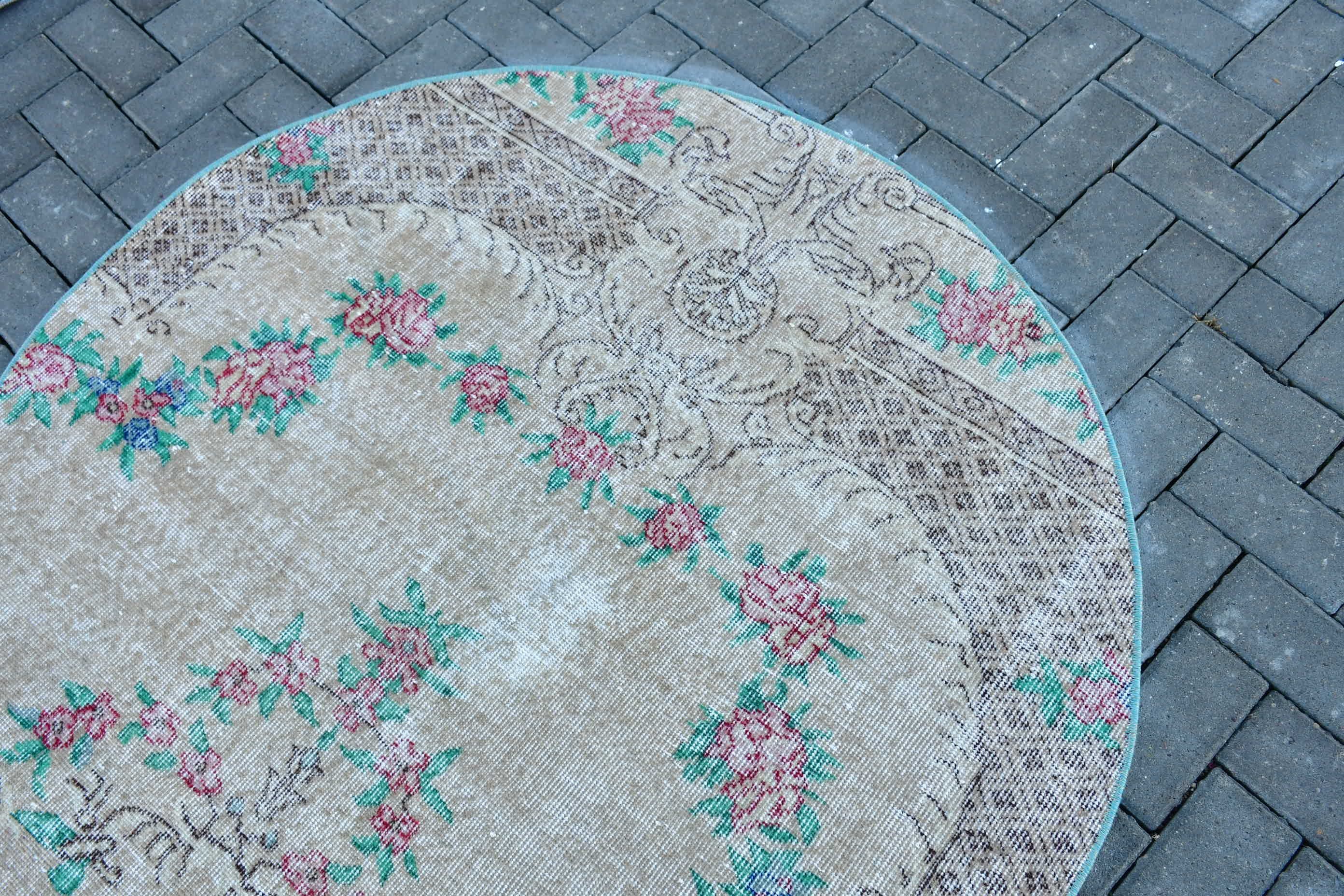 Türk Halısı, Çocuk Halısı, Antika Halı, Vintage Halılar, 4,3x4,4 ft Aksan Halısı, Giriş Halıları, Mutfak Halıları, Turuncu Yer Halısı, Harika Halılar