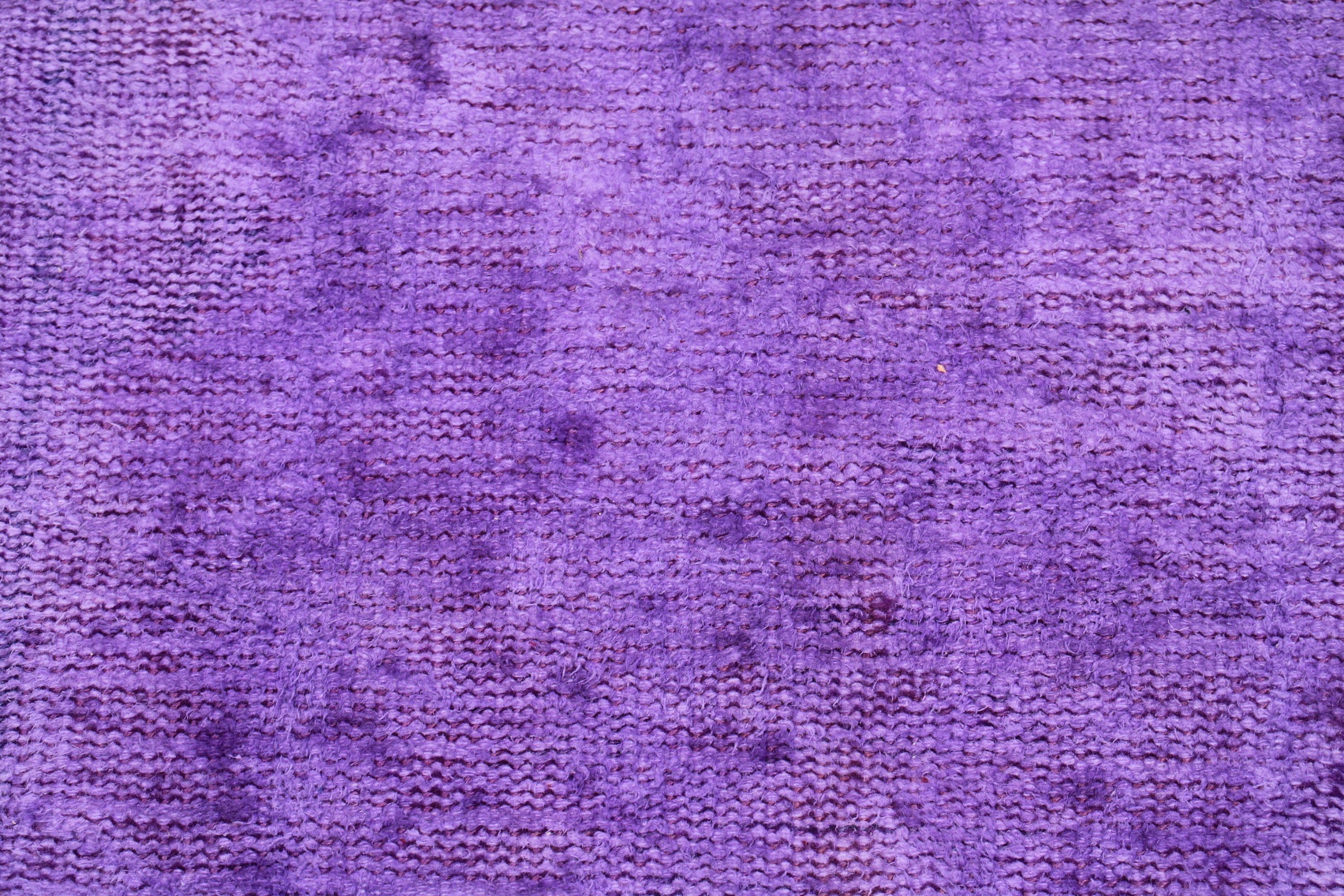 Oriental Rug, Turkish Rugs, Oushak Rugs, 3x1.4 ft Small Rug, Bathroom Rugs, Purple Statement Rug, Vintage Rugs, Aztec Rugs, Kitchen Rugs