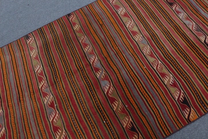 Ev Dekor Halısı, Vintage Halılar, 4.1x12.6 ft Runner Halısı, Koridor Halısı, Mutfak Halısı, Kırmızı Yatak Odası Halıları, Ofis Halısı, Kilim, Türk Halısı, Havalı Halı