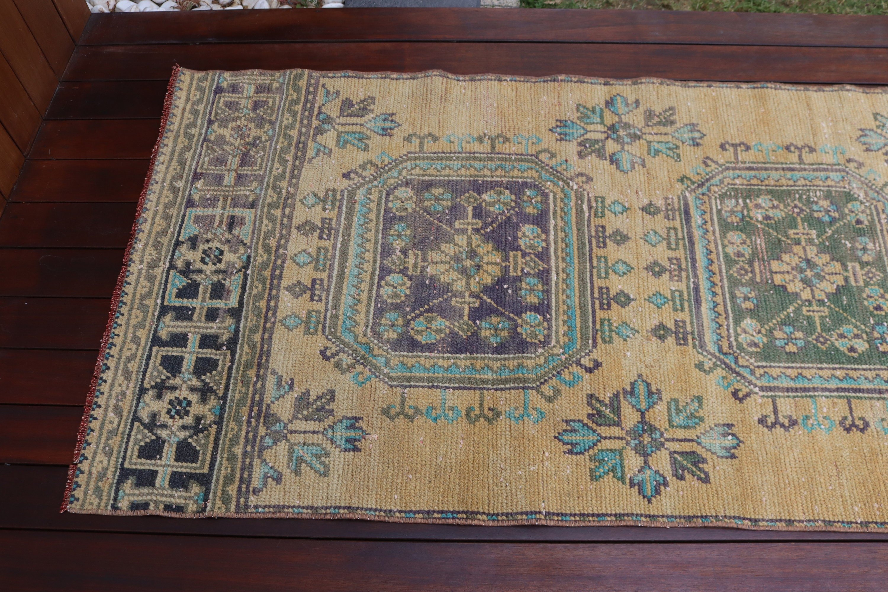 Koridor Halısı, Sarı Soğuk Halı, Nötr Halılar, 2,7x10,6 ft Runner Halıları, Vintage Halı, Yatak Odası Halıları, Türk Halıları, Uzun Yolluk Halıları, Dış Mekan Halısı