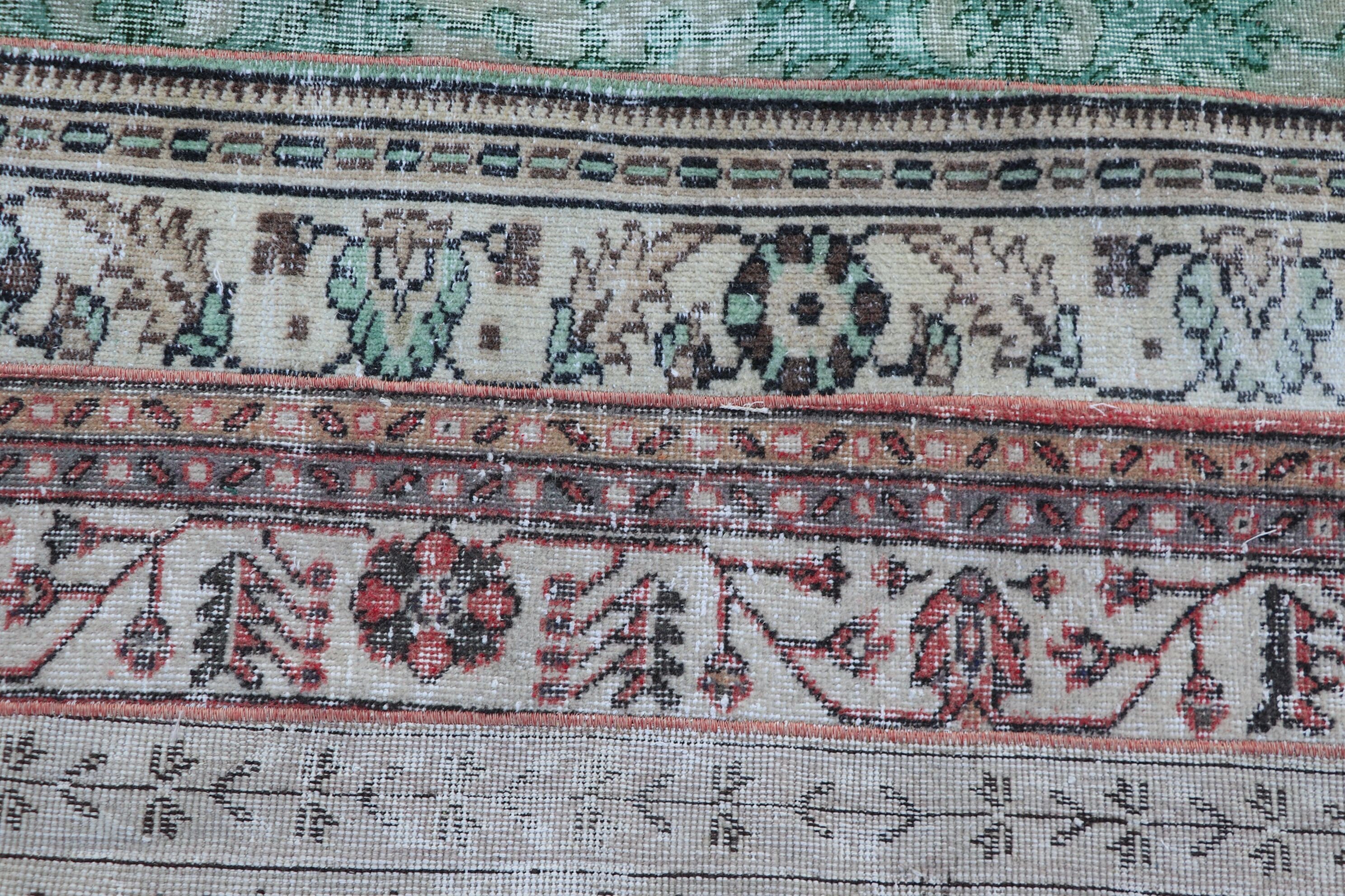 Ev Halı, Mutfak Halı, Yeşil Mutfak Halı, Yatak odası Halı, Paspas Halı, Banyo Halı, Türk Halı, 113x119 cm Küçük Halı, Antik Halı