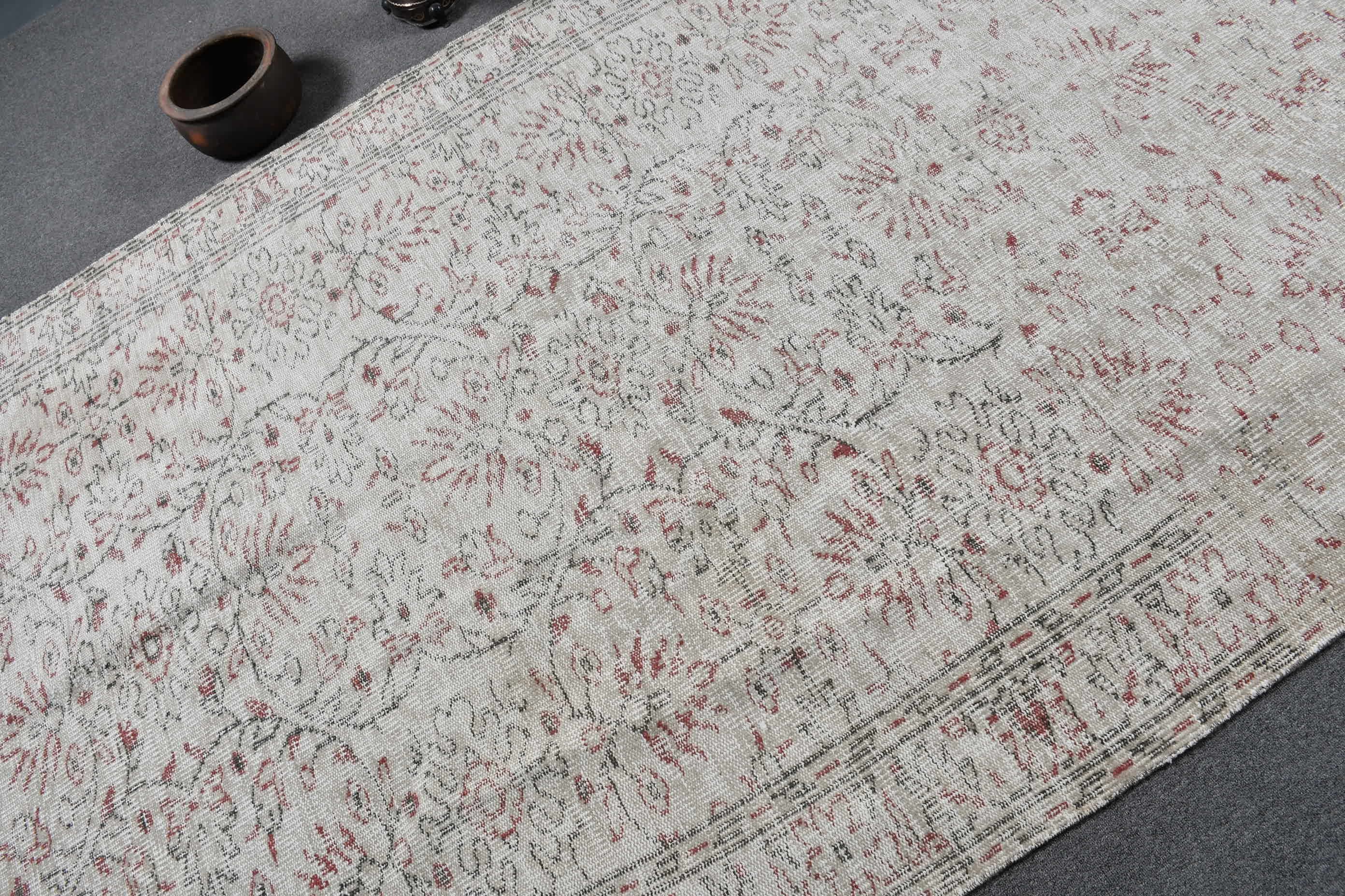 Living Room Rug, Kitchen Rugs, Salon Rug, Rugs for Salon, Beige Moroccan Rug, Turkish Rugs, 5.4x9 ft Large Rug, Vintage Rugs, Cool Rugs