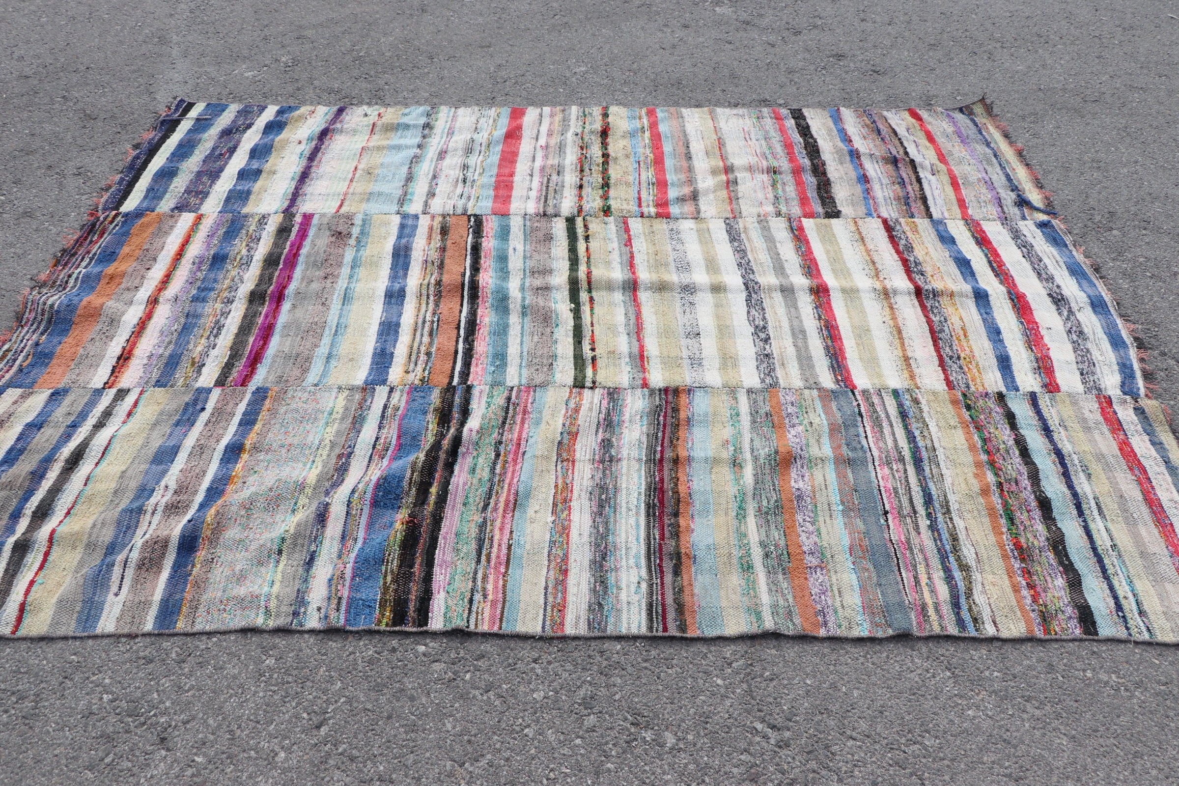 Kahverengi 3.6x12.8 ft Runner Halı, Yatak Odası Halıları, Koridor Halıları, Merdiven Halısı, Anadolu Halısı, Vintage Halılar, Türk Halısı, Kilim