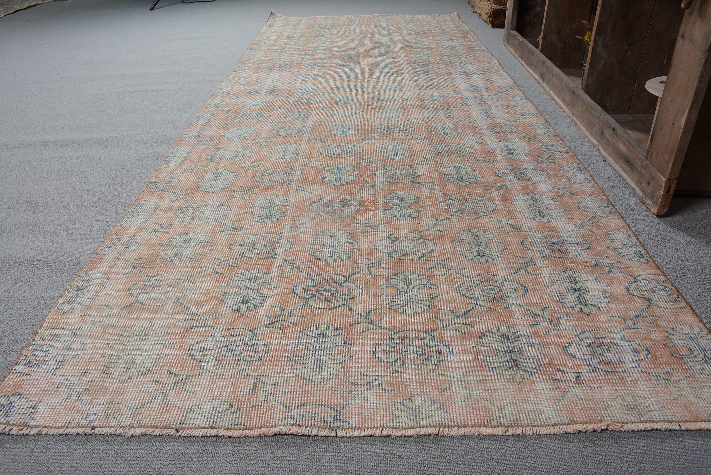 Merdiven Halısı, Koridor Halıları, Koşucu Halıları, 3.9x10.4 ft Koşucu Halıları, Türk Halısı, Turuncu Mutfak Halısı, Antika Halı, Vintage Halı