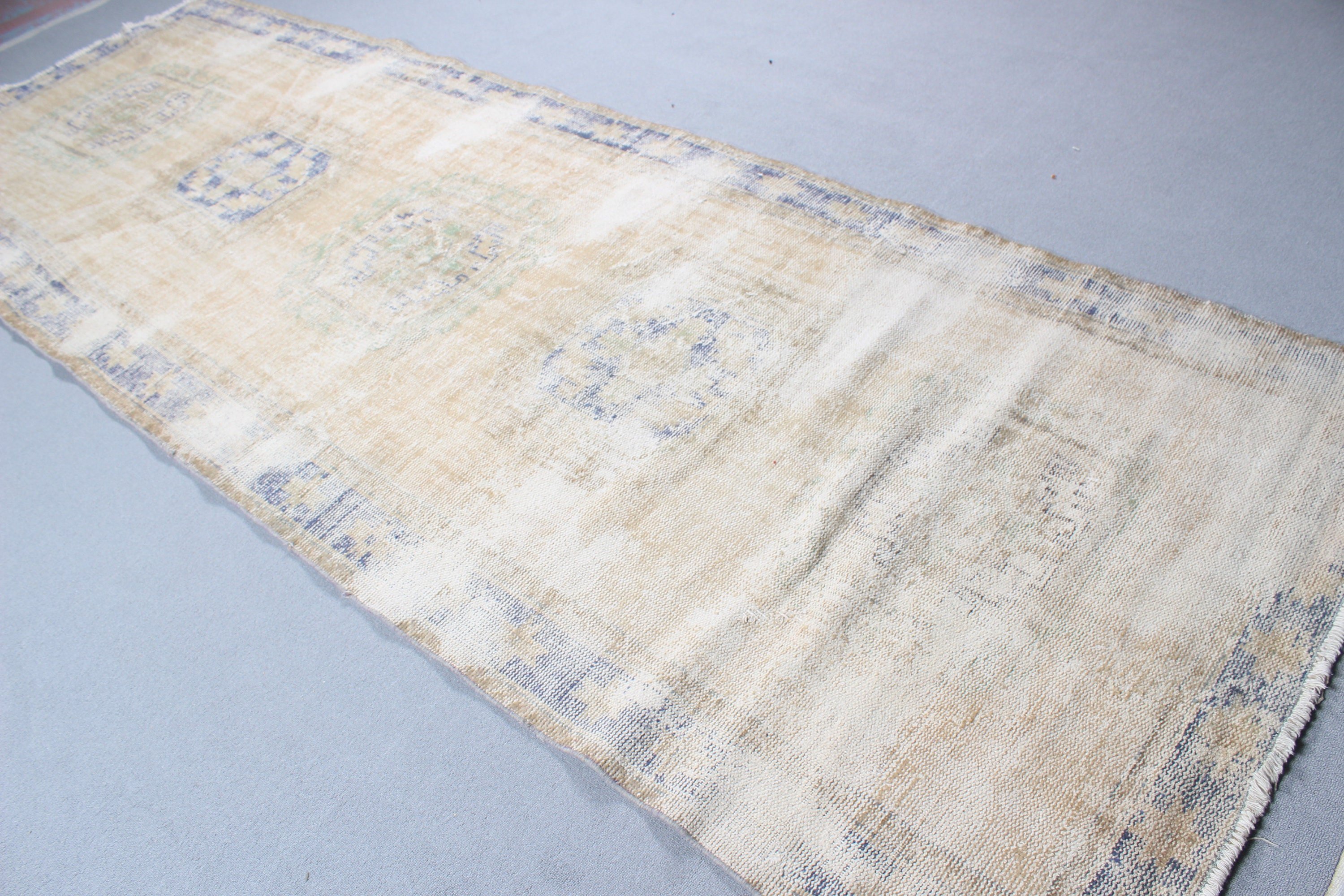 Moroccan Rugs, Kitchen Rug, 4.2x11.8 ft Runner Rug, Vintage Rugs, Long Runner Rugs, Rugs for Hallway, Turkish Rugs, Brown Modern Rugs