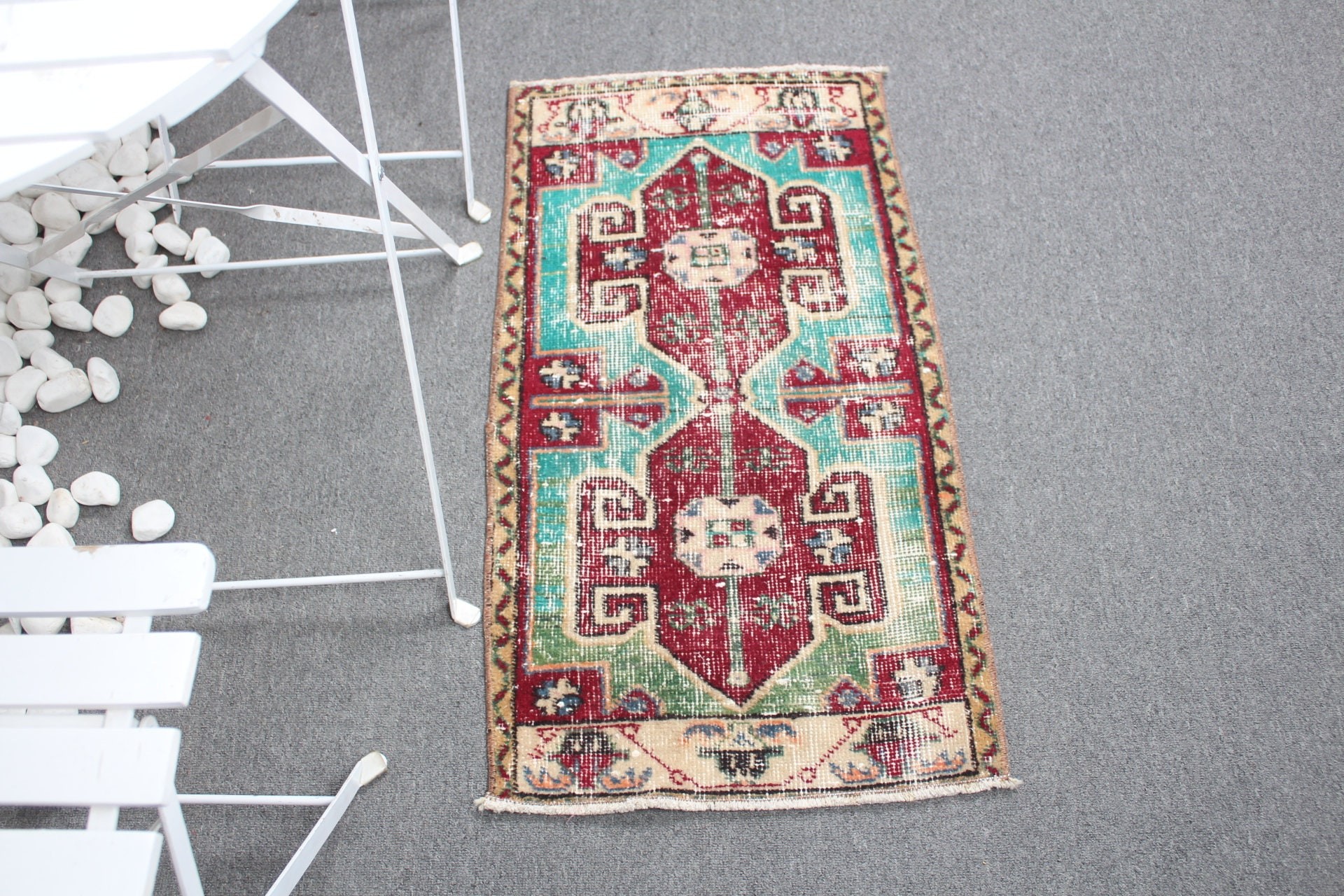 Car Mat Rug, Moroccan Rugs, 1.5x2.9 ft Small Rug, Antique Rugs, Rugs for Car Mat, Pastel Rug, Red Kitchen Rug, Vintage Rugs, Turkish Rug