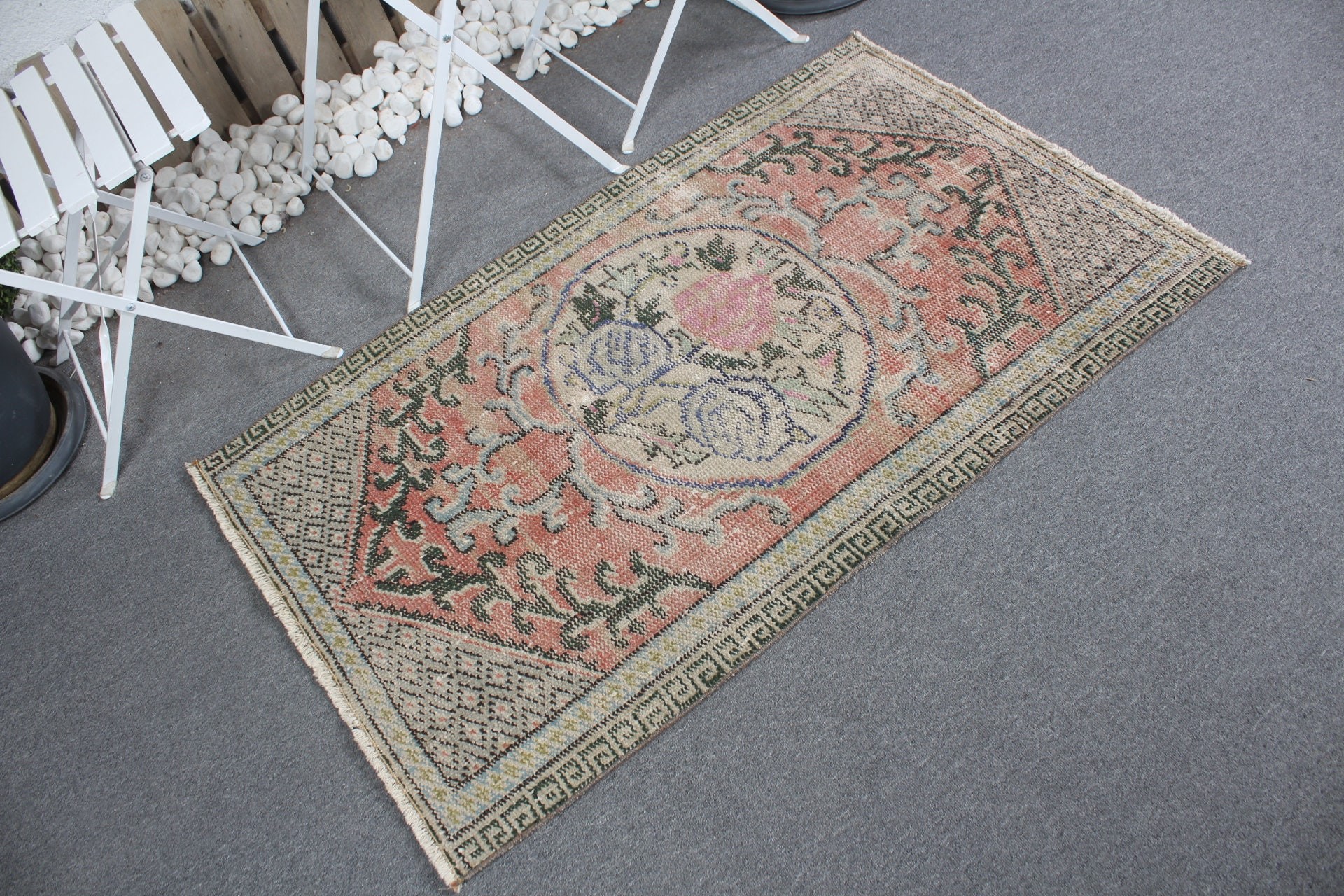 Dorm Rug, Red Wool Rugs, Nursery Rug, Wall Hanging Rug, Floor Rugs, 2.7x4.5 ft Small Rugs, Vintage Rug, Turkish Rugs