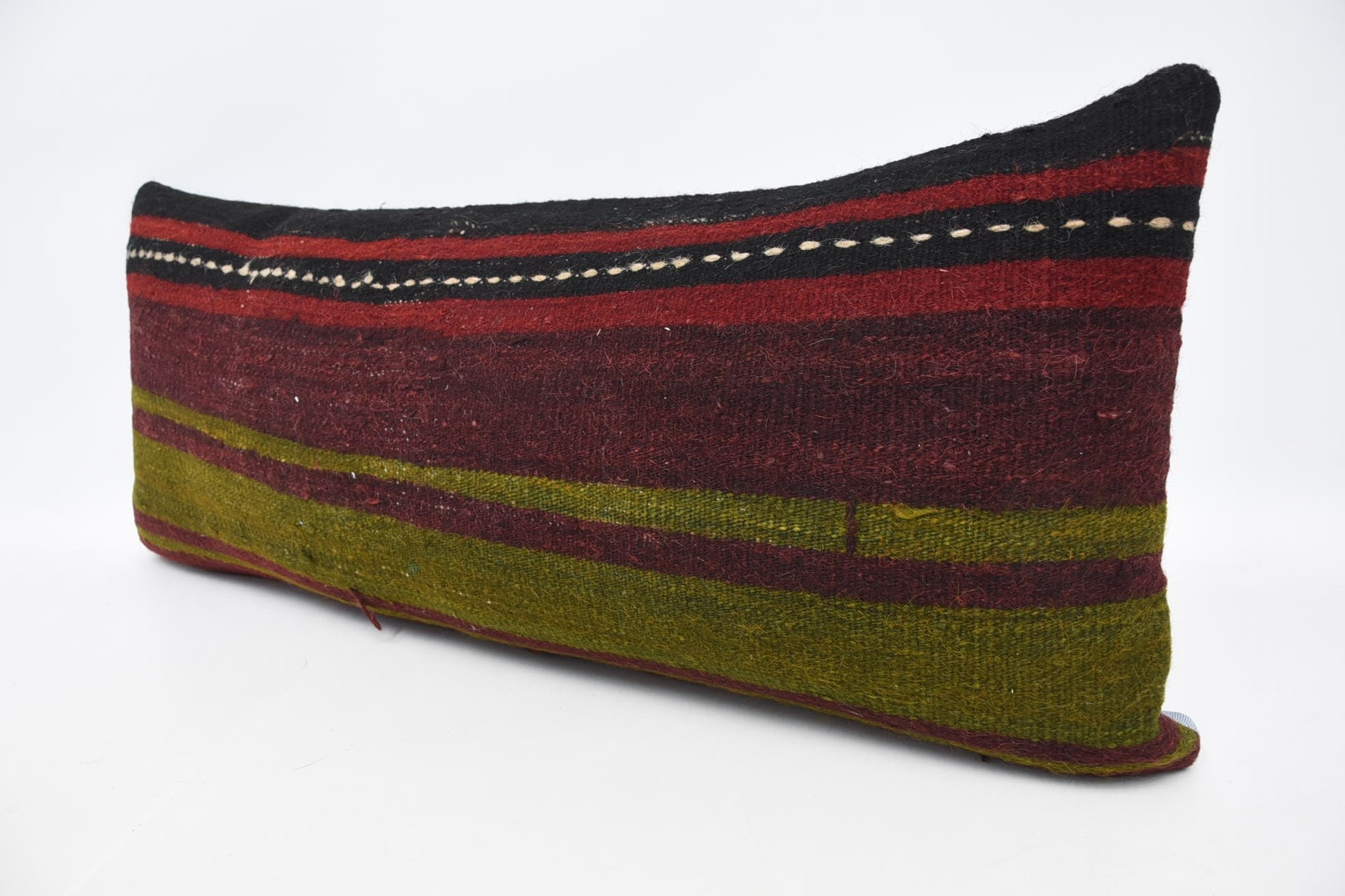 Sofa Pillow Case, 16"x36" Red Pillow Case, Couch Pillow Case, Interior Designer Pillow, Kilim Pillow, Kilim Pillow Cover