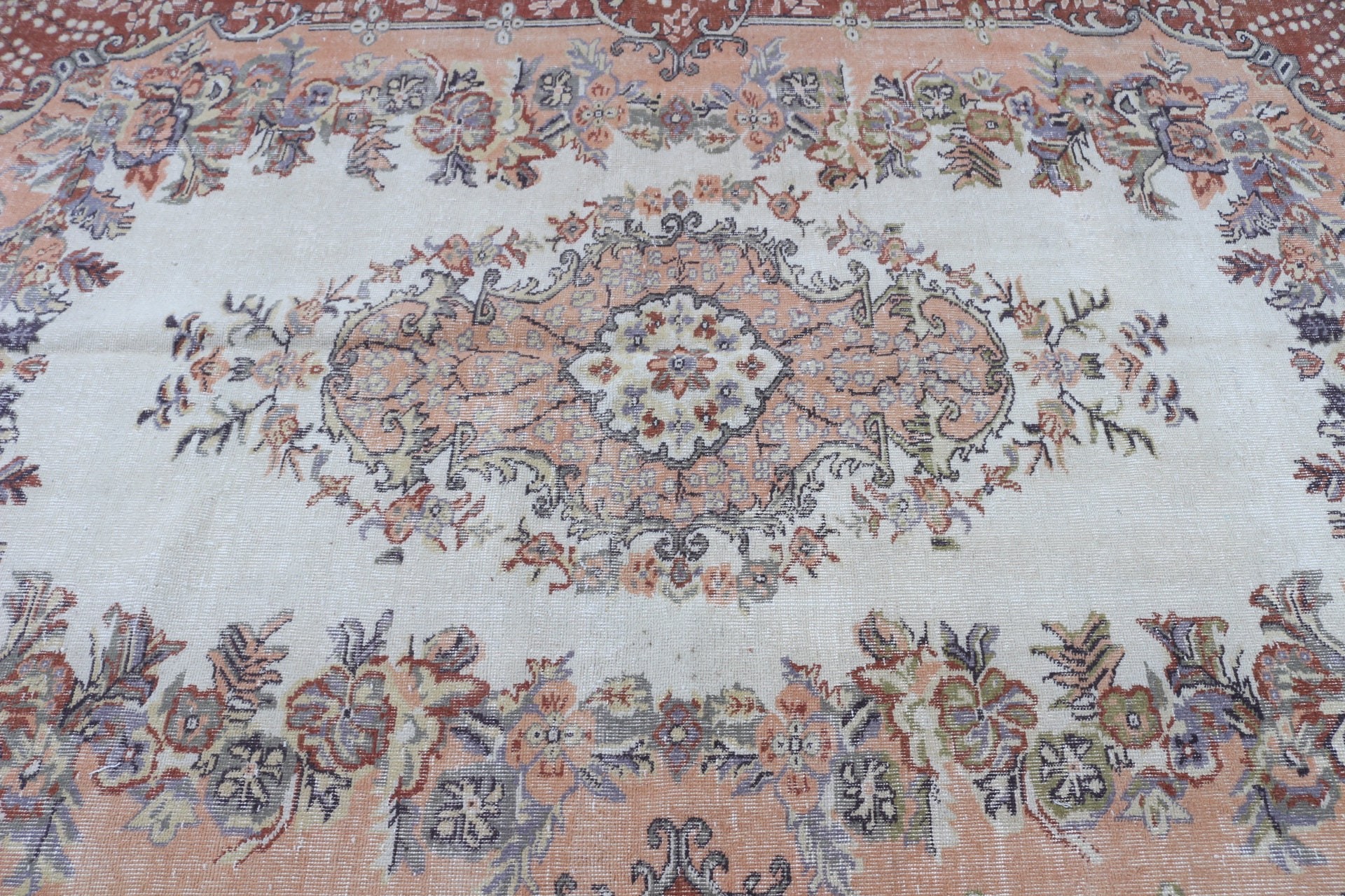 Bedroom Rugs, Old Rug, Antique Rug, Office Rug, Beige Home Decor Rug, Cool Rugs, Salon Rugs, 5.5x8.5 ft Large Rug, Turkish Rug, Vintage Rug