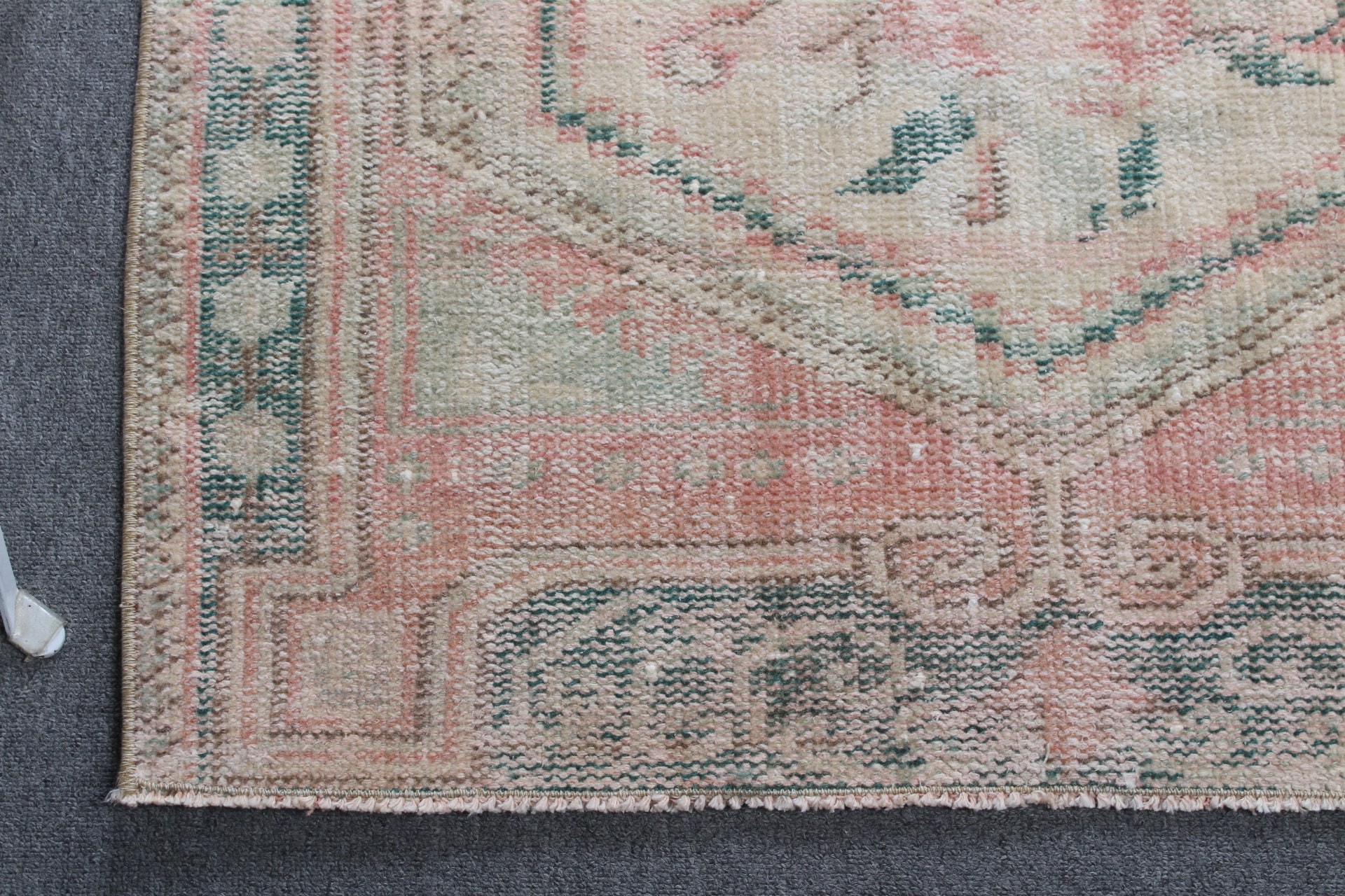 Nursery Rugs, Rugs for Wall Hanging, Vintage Rug, 2.8x4.9 ft Small Rug, Wool Rug, Turkish Rugs, Bedroom Rug, Green Kitchen Rug, Entry Rug