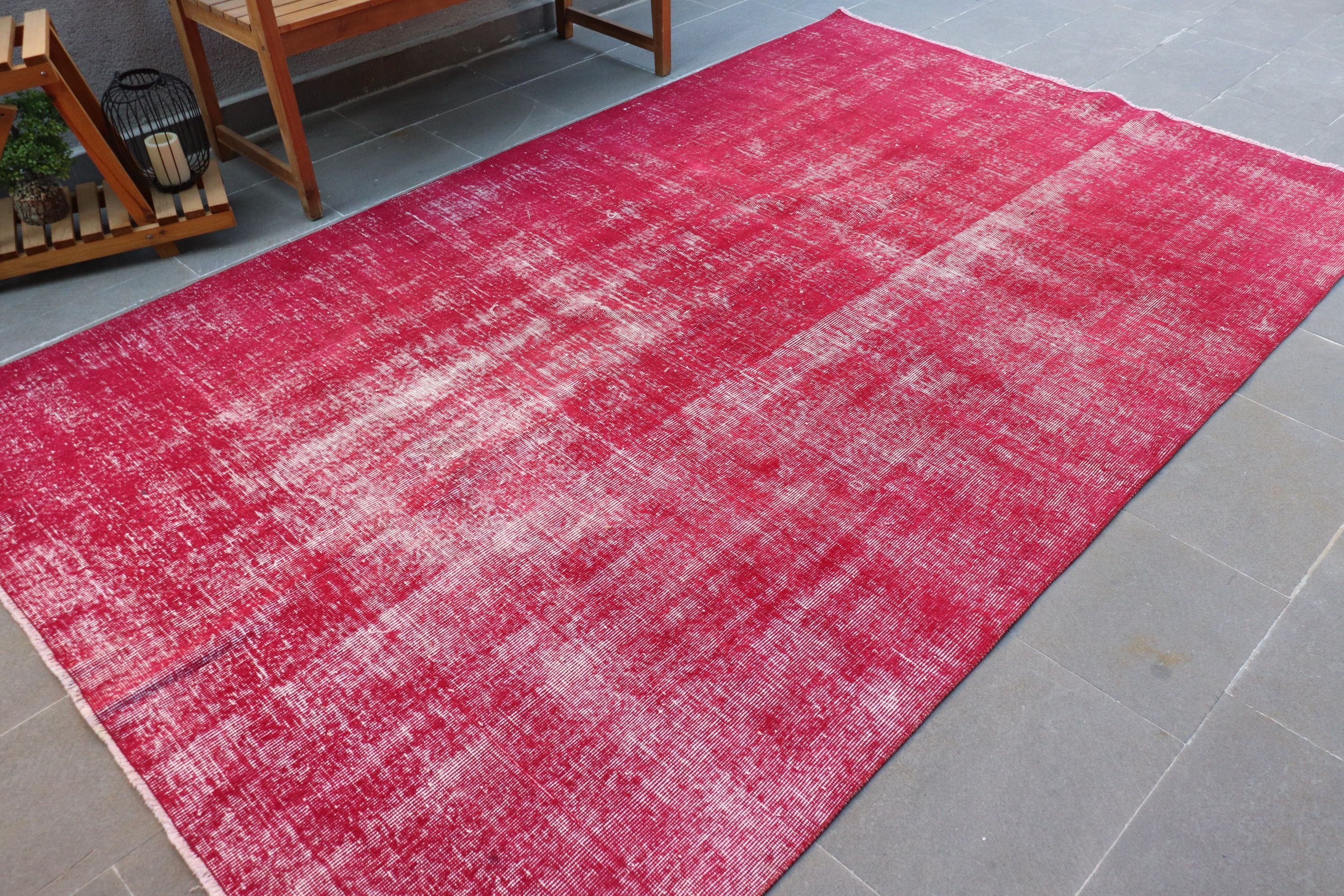 Living Room Rug, Antique Rugs, Turkish Rugs, Purple  5.9x9.7 ft Large Rug, Cool Rugs, Vintage Rug, Outdoor Rugs, Bedroom Rug