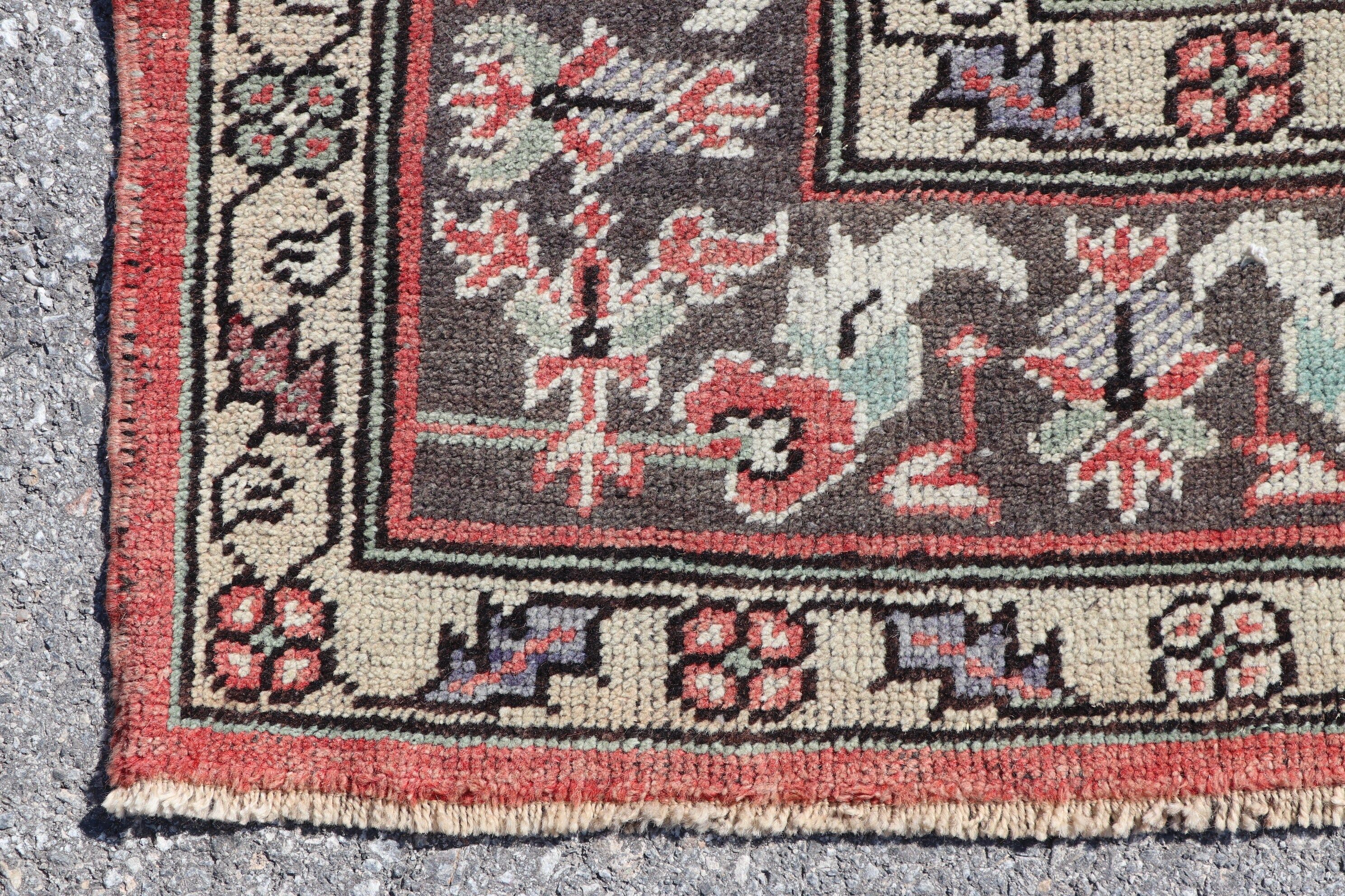 Kırmızı Yatak Odası Halıları, 4.8x12.1 ft Runner Halısı, Sanat Halısı, Mutfak Halısı, Vintage Halılar, Koridor Halısı, Ev Dekorasyonu Halısı, Fas Halıları, Türk Halısı