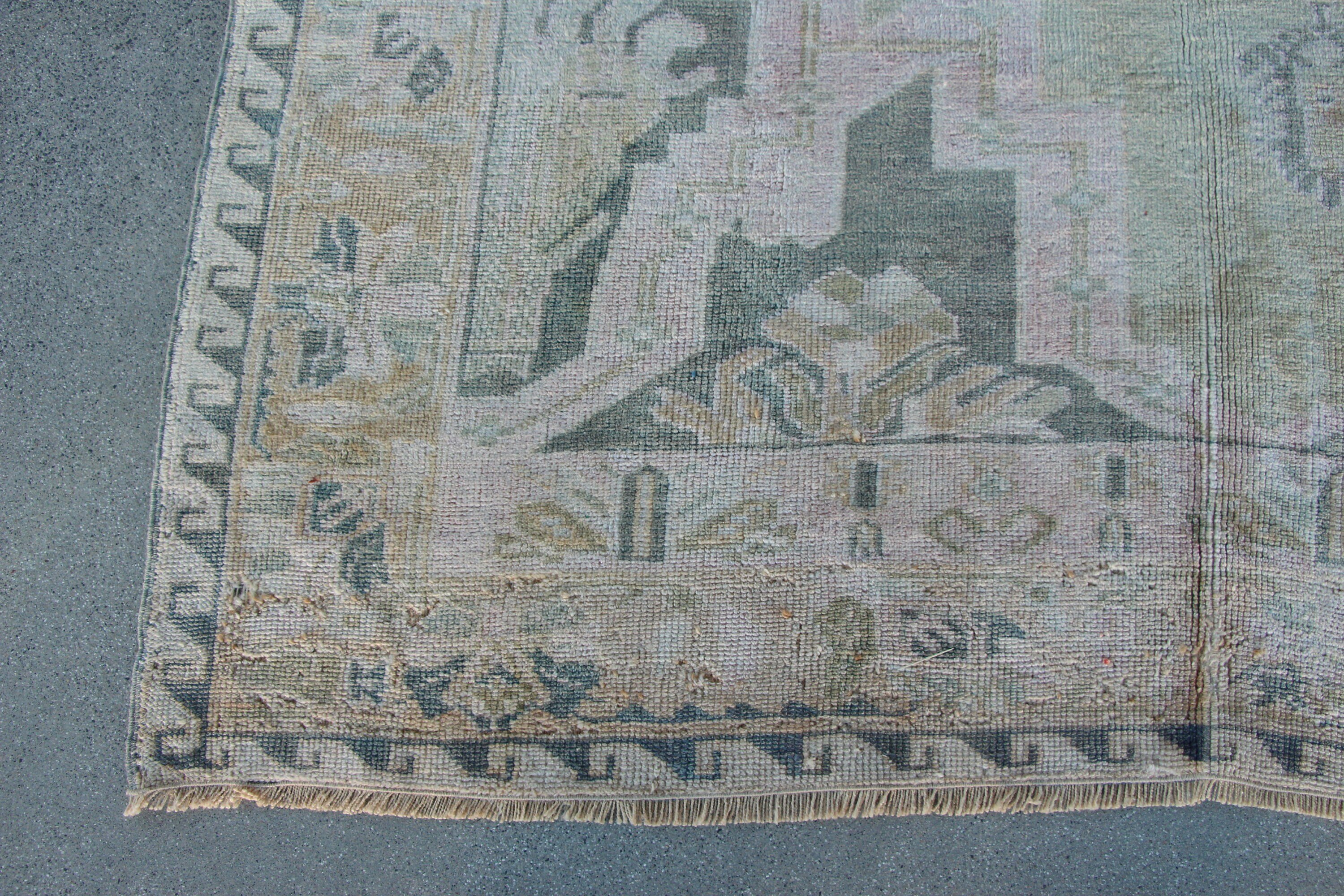 Salon Halısı, Türk Halısı, Mutfak Halısı, Vintage Halılar, Eski Halı, Oturma Odası Halısı, Ev Dekor Halısı, Yeşil Mutfak Halıları, 5.3x9.7 ft Büyük Halı