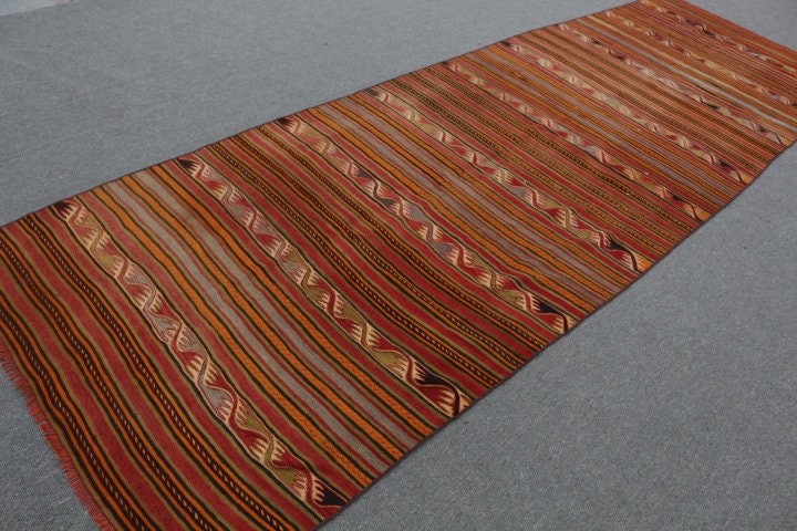 Ev Dekor Halısı, Vintage Halılar, 4.1x12.6 ft Runner Halısı, Koridor Halısı, Mutfak Halısı, Kırmızı Yatak Odası Halıları, Ofis Halısı, Kilim, Türk Halısı, Havalı Halı