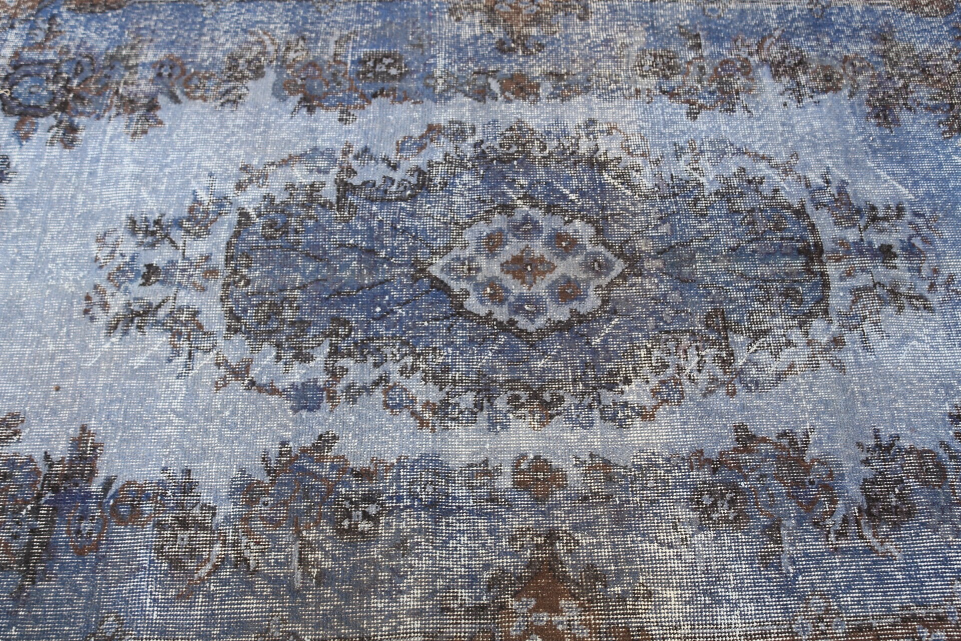 Vintage Decor Rug, Rugs for Kitchen, Anatolian Rug, Old Rug, Vintage Rugs, Turkish Rug, 4x6.3 ft Area Rugs, Blue Oriental Rug, Floor Rugs